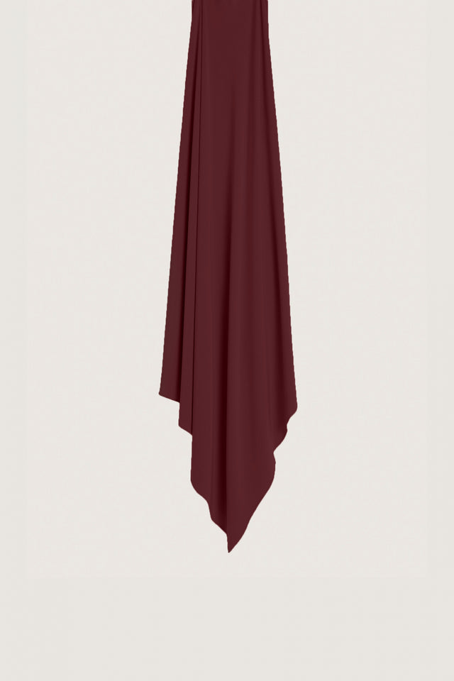Breathable Jersey Scarf | Bordeaux