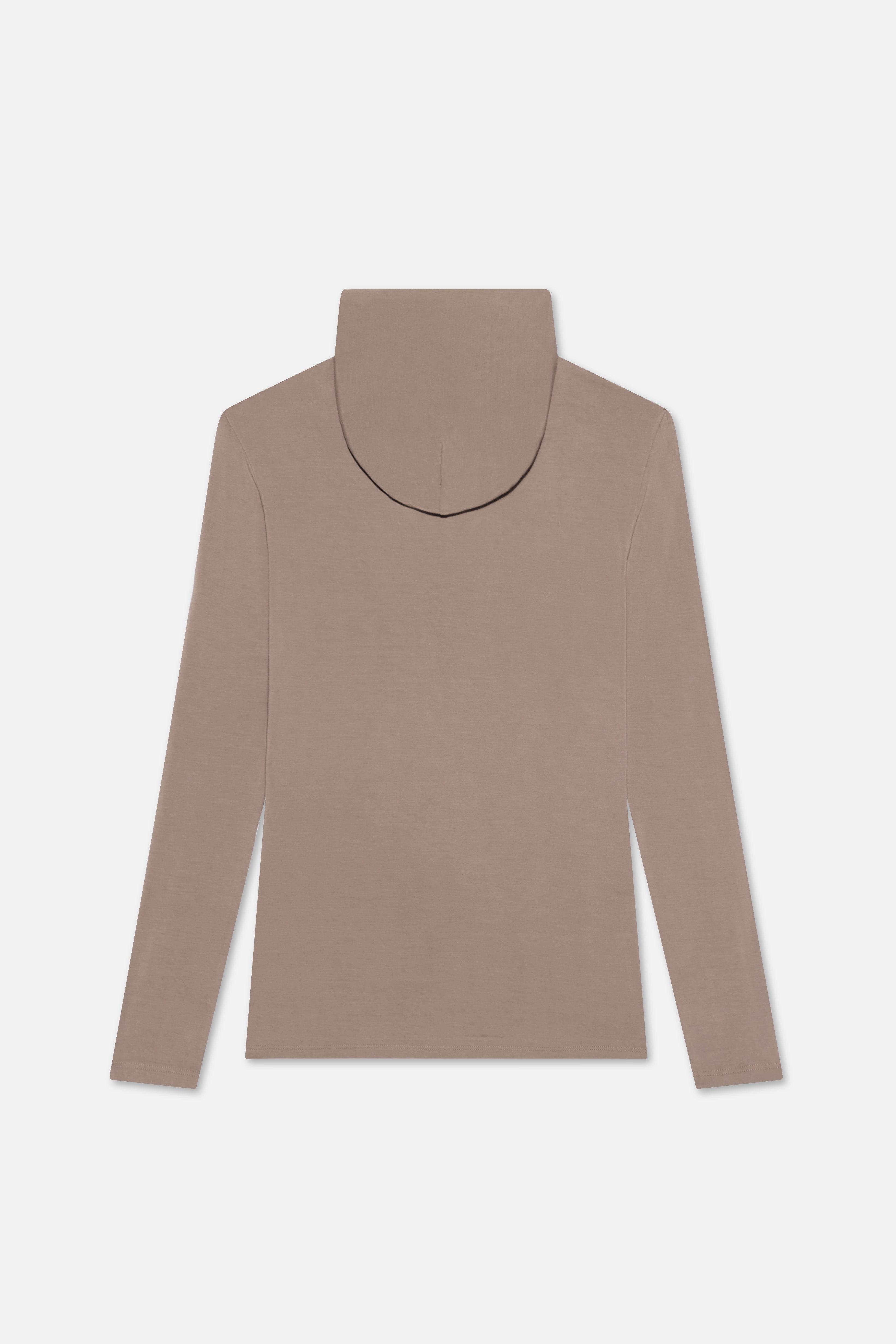 Bamboo Hijab Top | Khaki