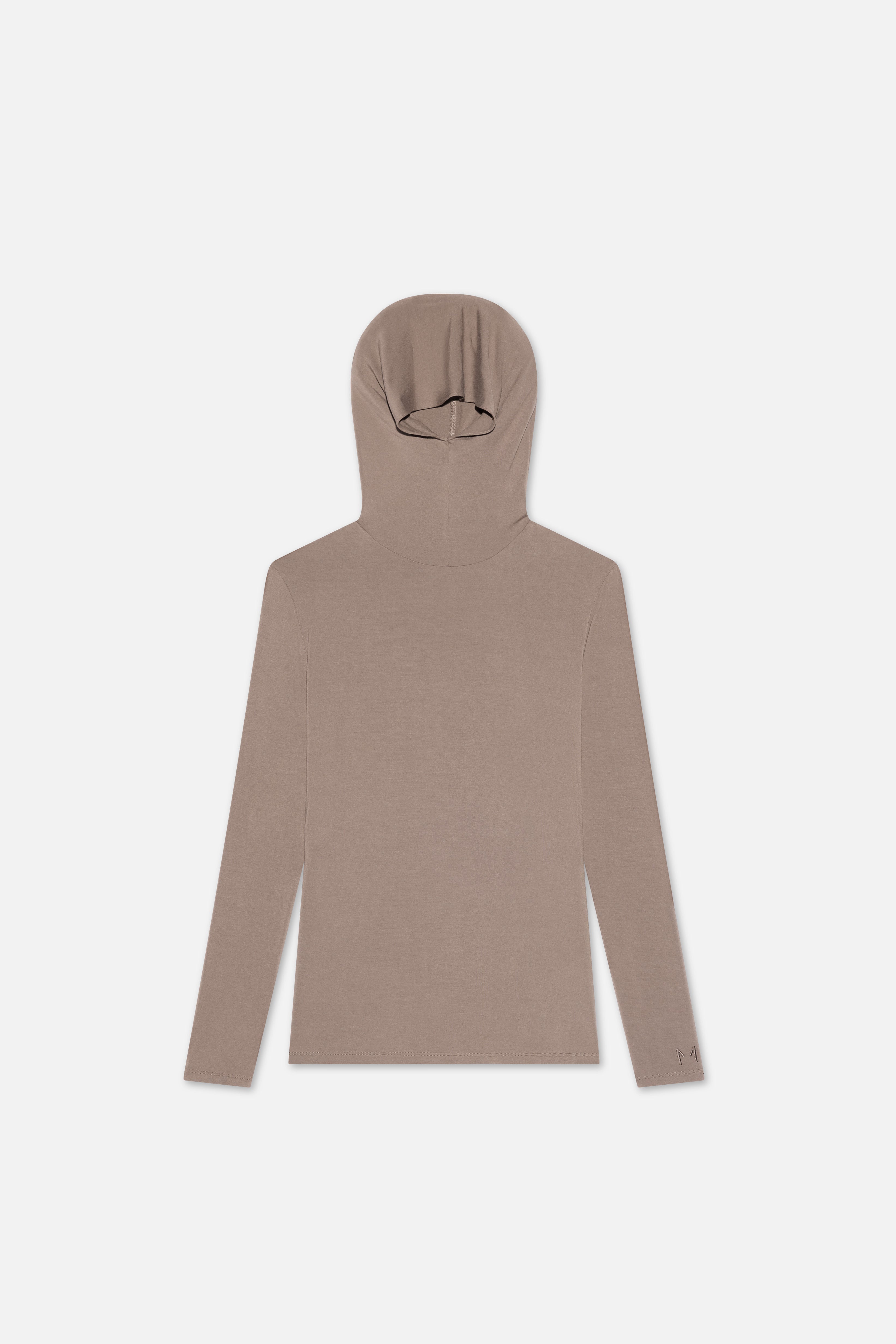 Bamboo Hijab Top | Khaki