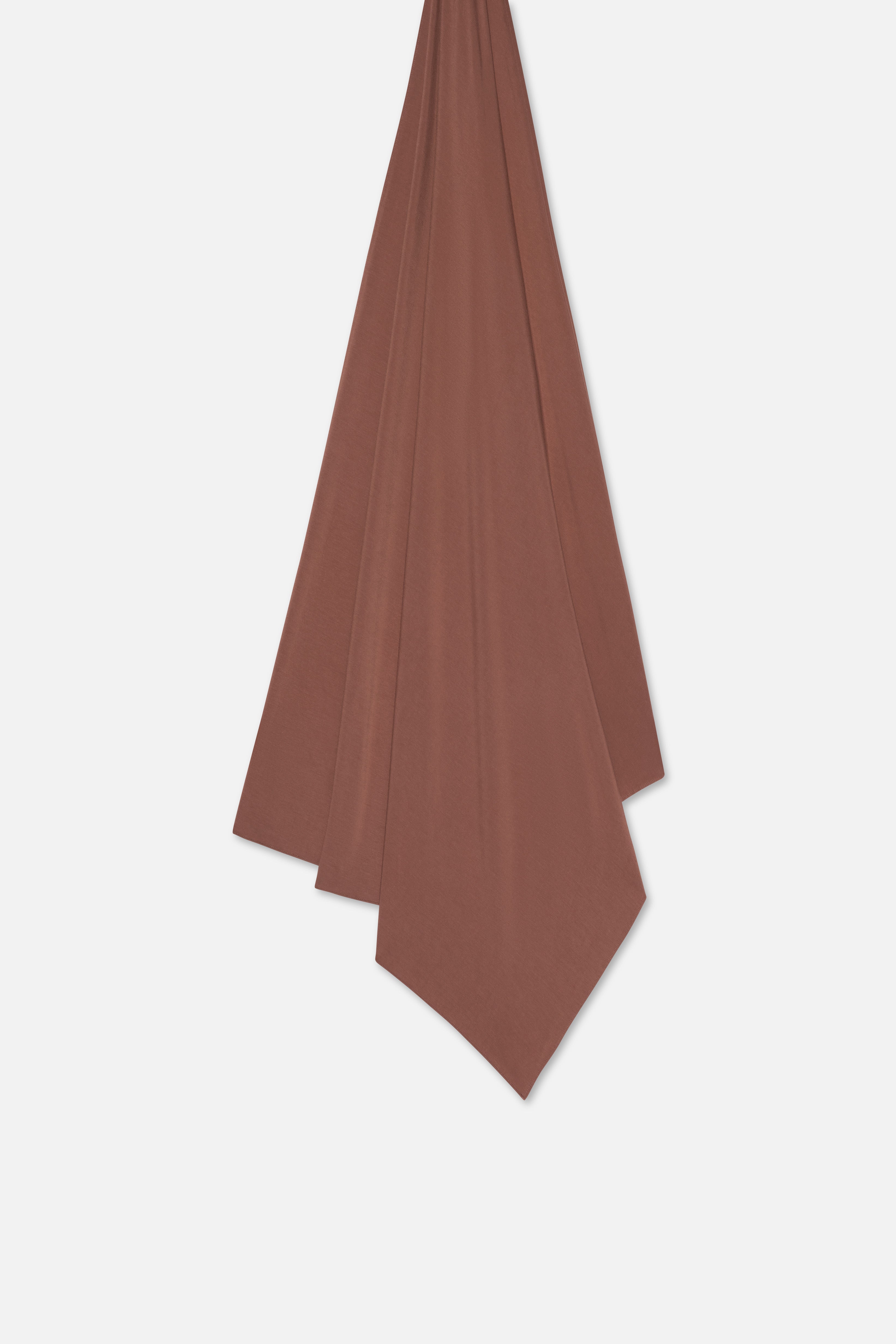 Bamboo Jersey Scarf | Red Wood