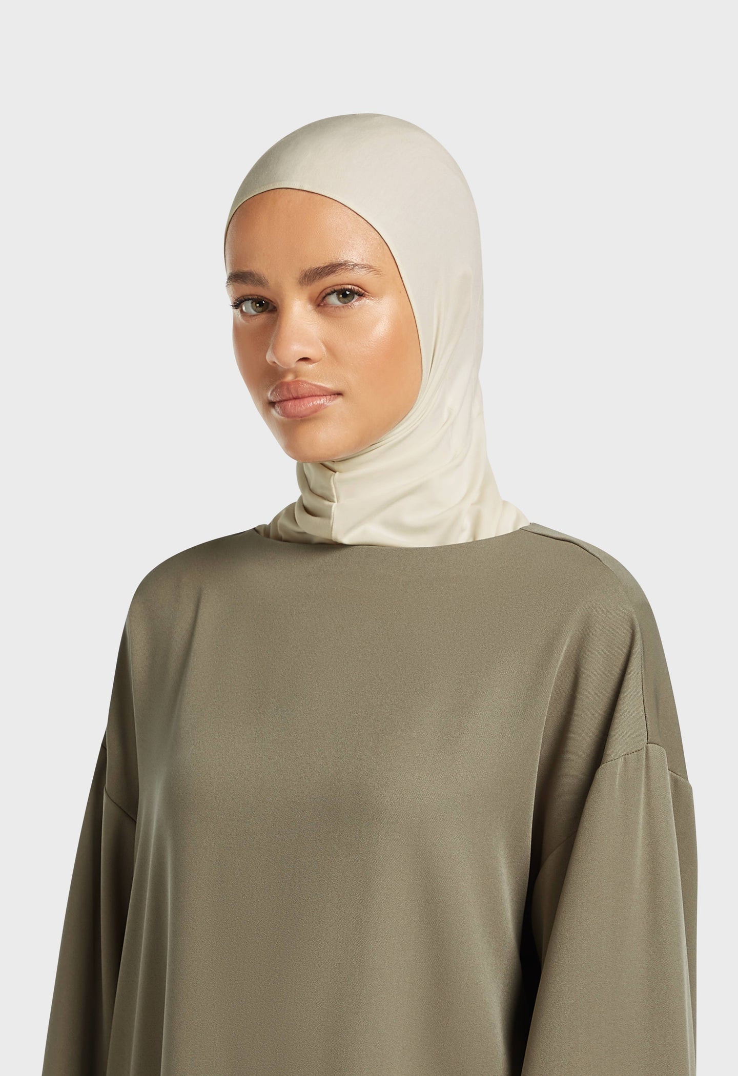 Bamboo Full Cover Underscarf | Off White