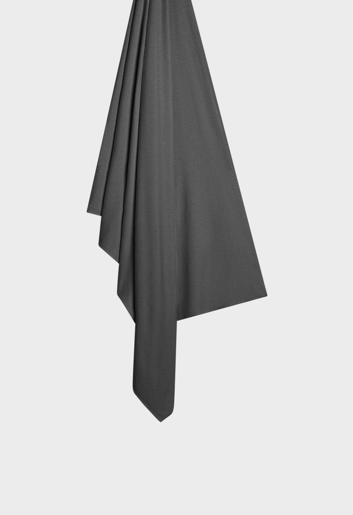 Bamboo Jersey Scarf | Dark Grey