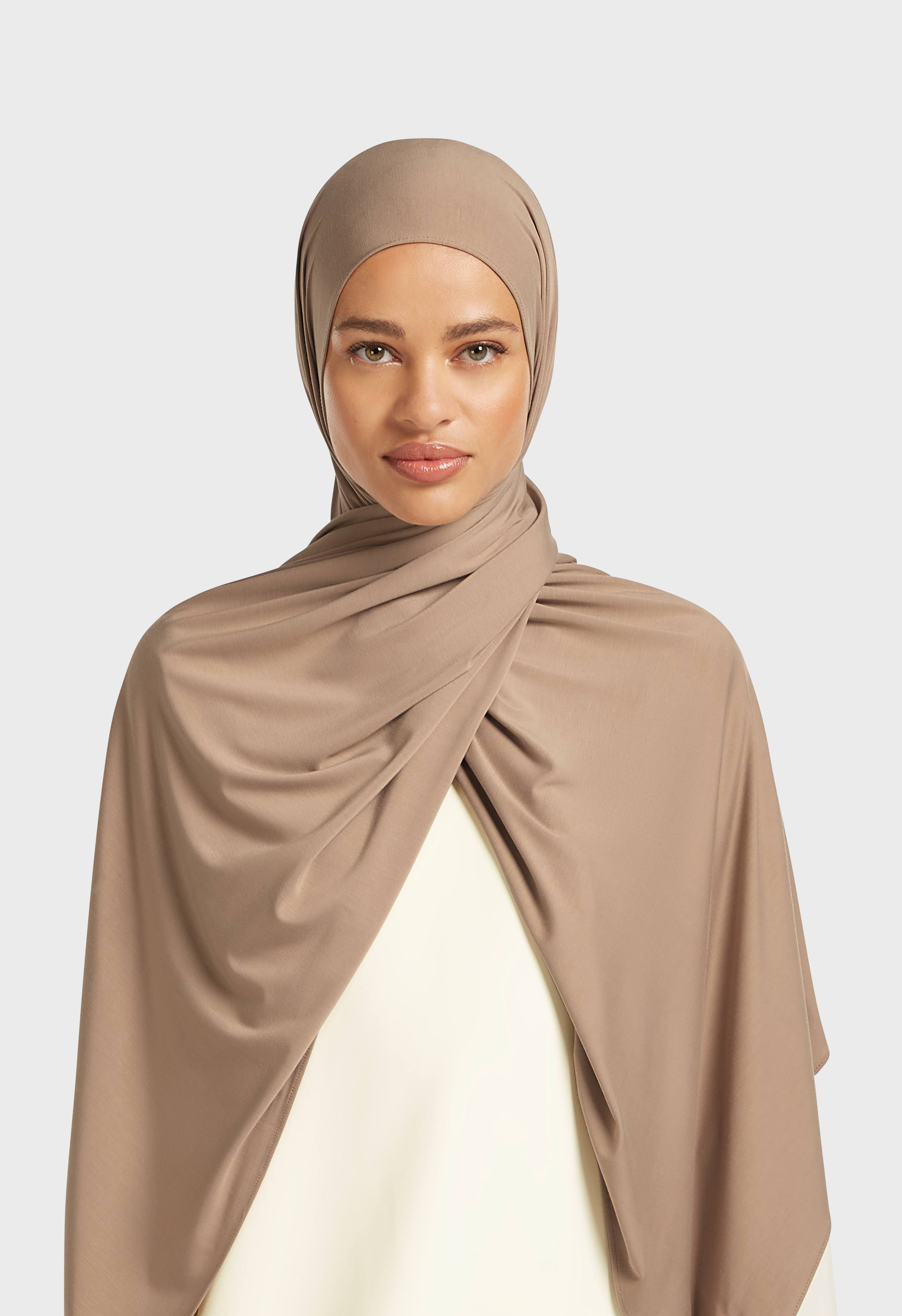 Bamboo Jersey Scarf | Dark Pearl