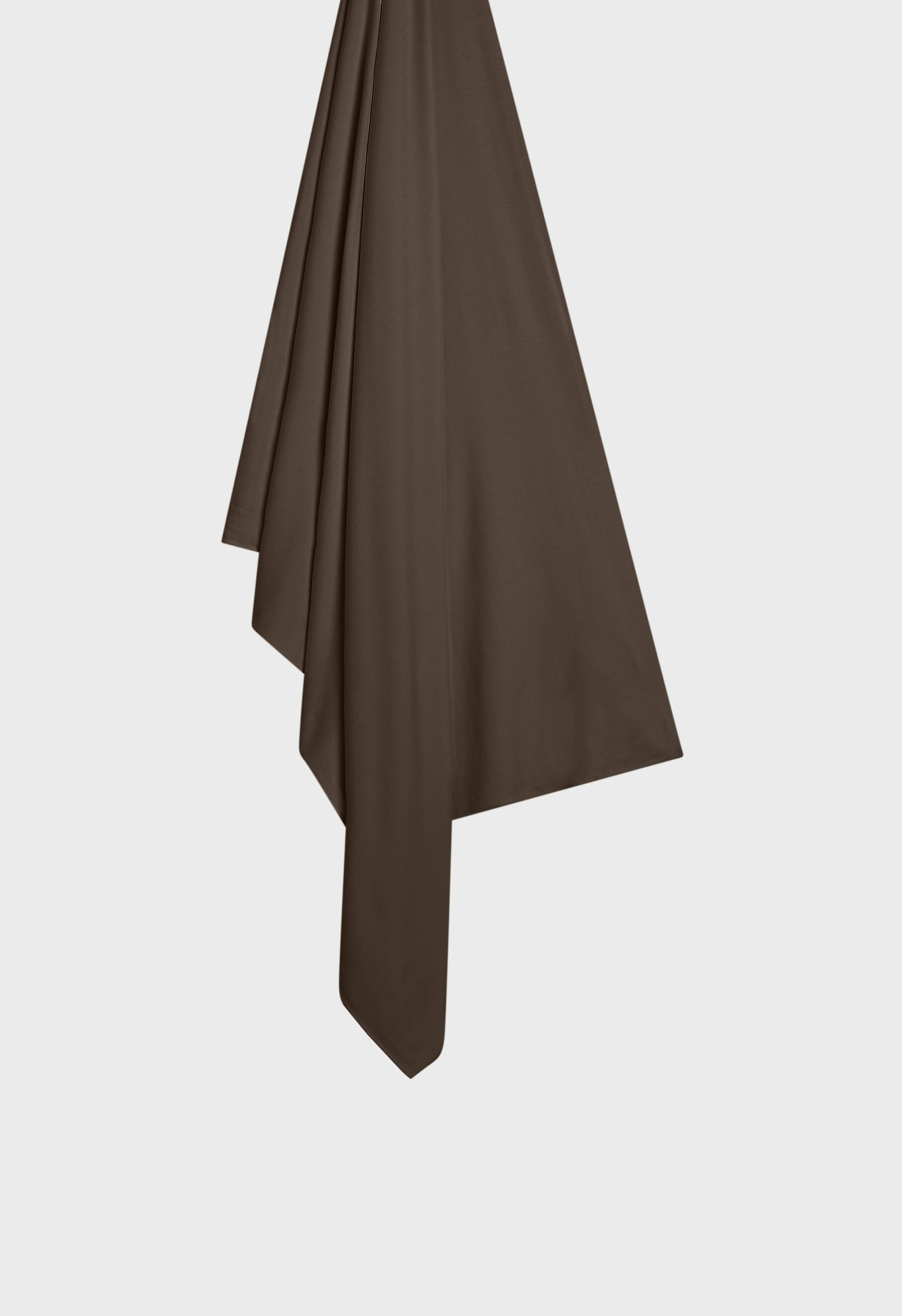 Bamboo Jersey Scarf | Deep Brown