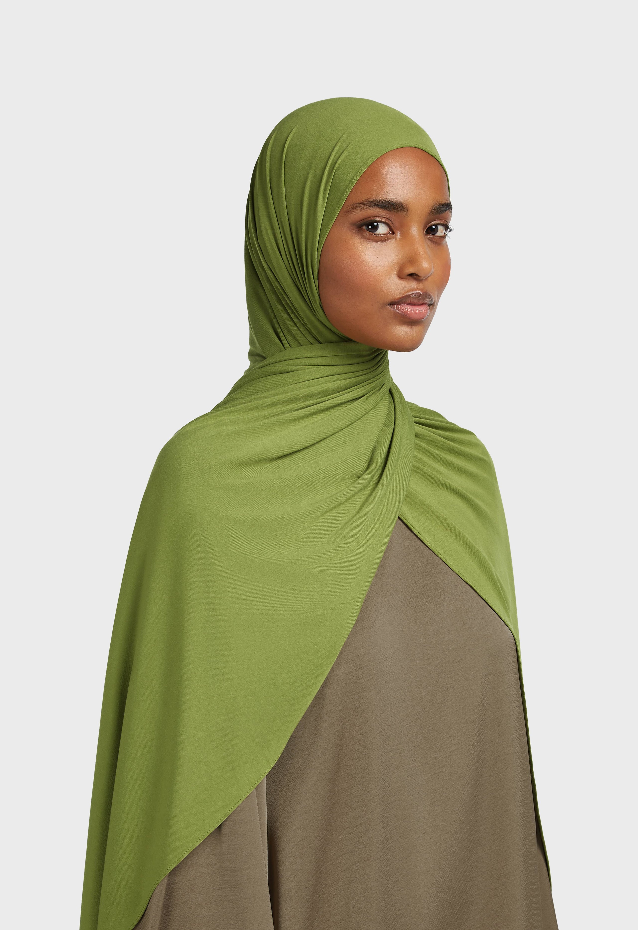 Bamboo Jersey Scarf | Leaf