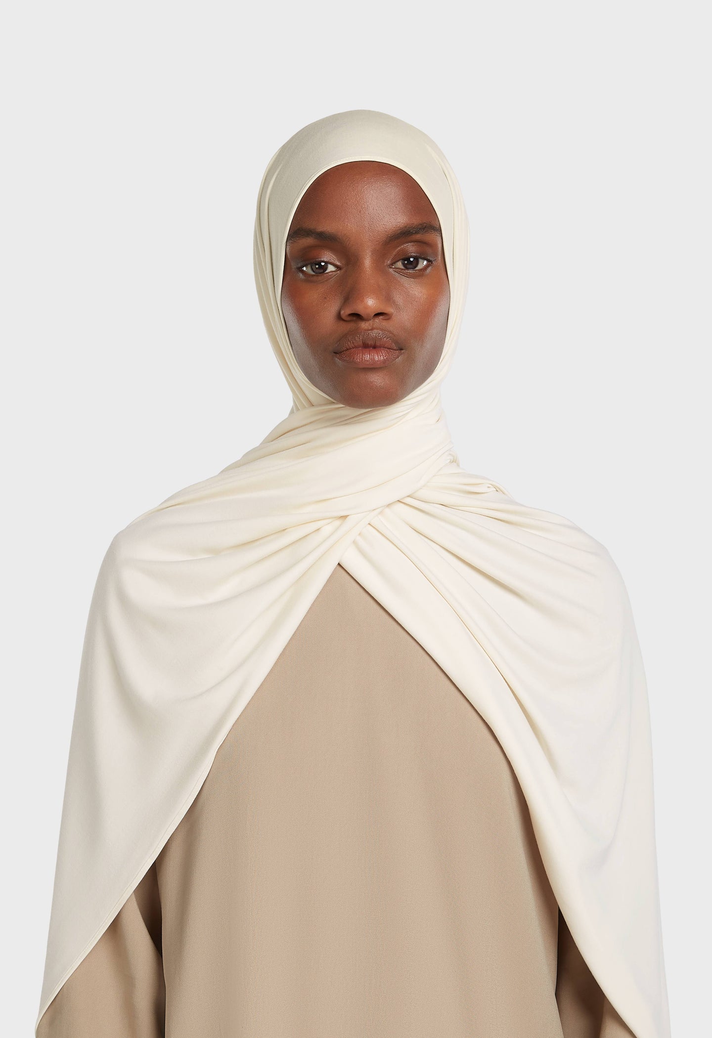 Bamboo Jersey Scarf | Off White