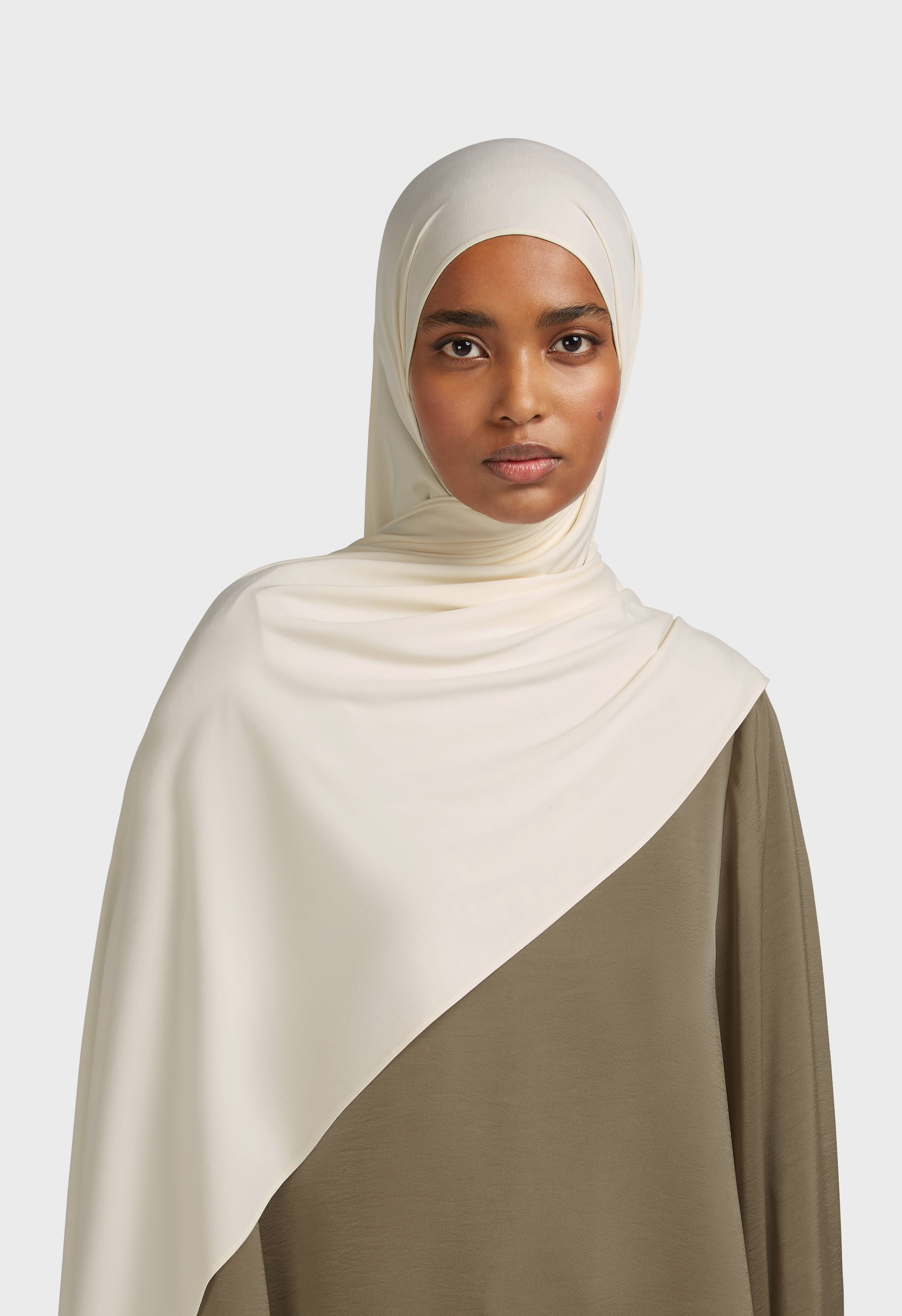 Bamboo Jersey Scarf | Off White