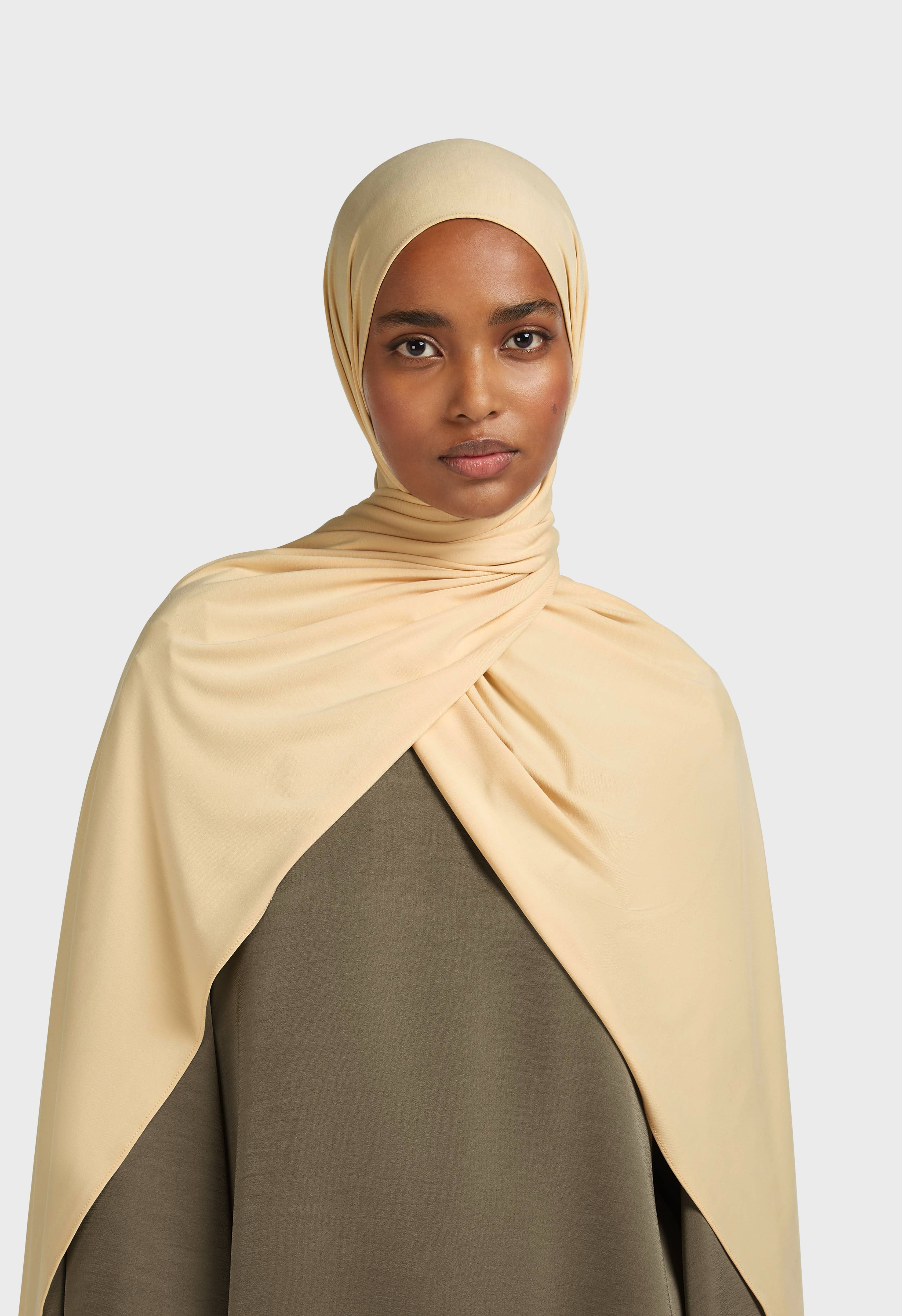 Bamboo Jersey Scarf | Warm Butter