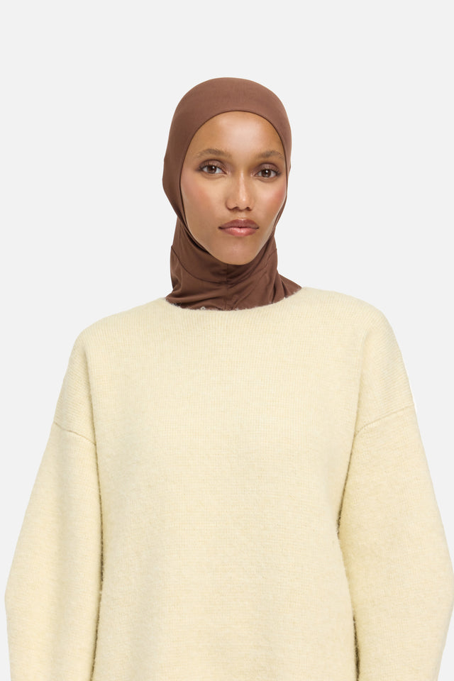 Bamboo Full Cover Underscarf | Red Wood