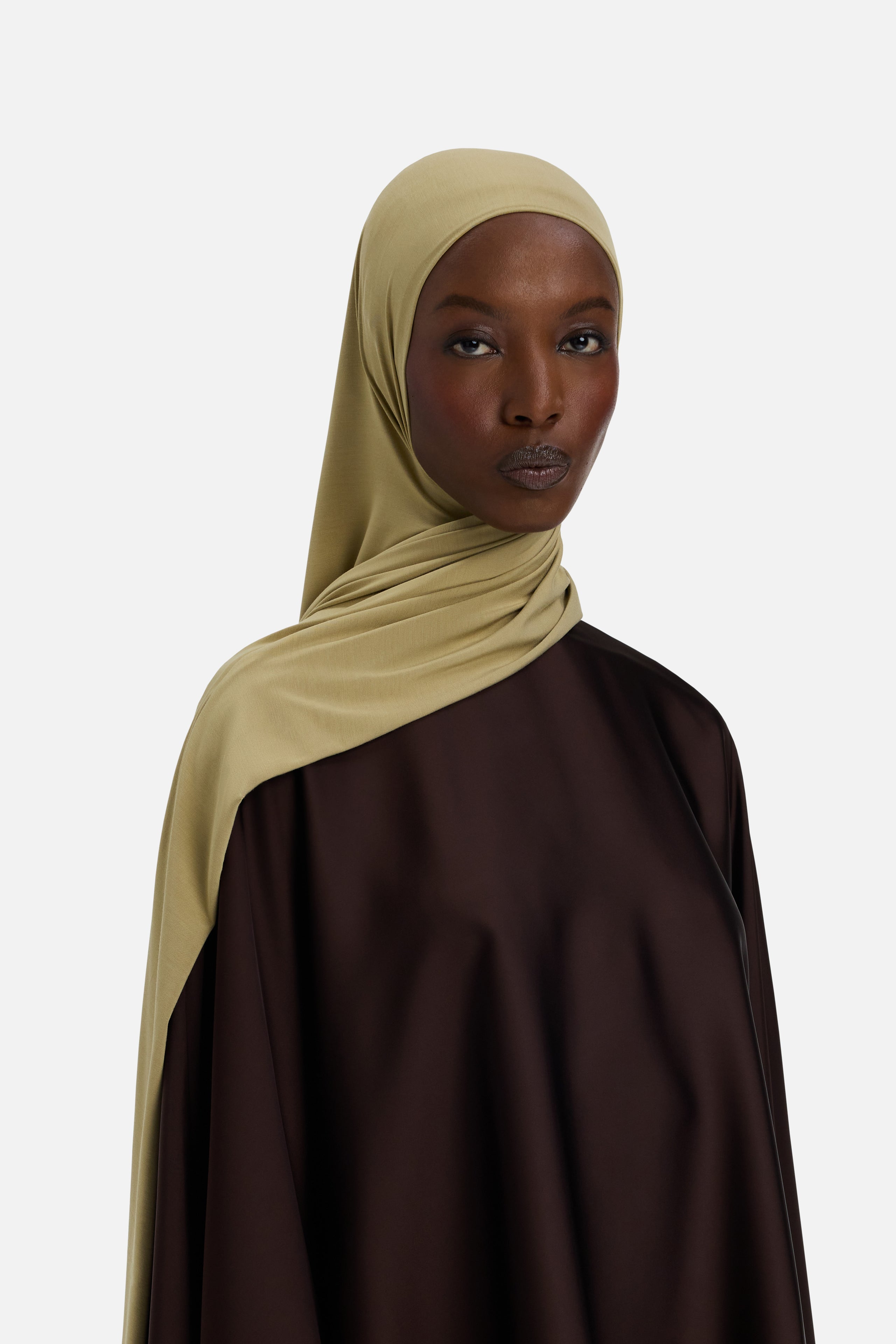 Bamboo Jersey Scarf | Dried Leaf