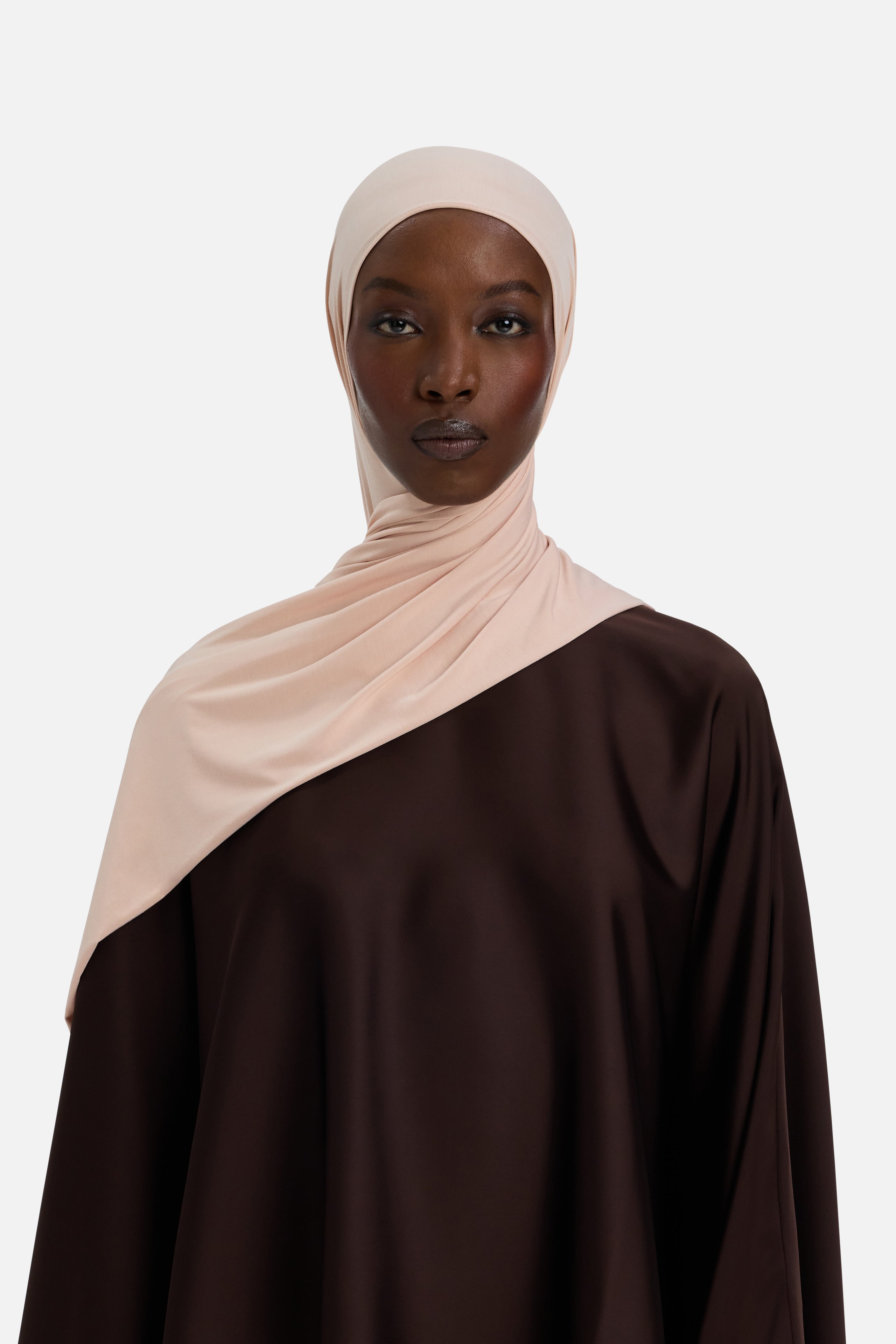 Bamboo Jersey Scarf | Frosted Blush