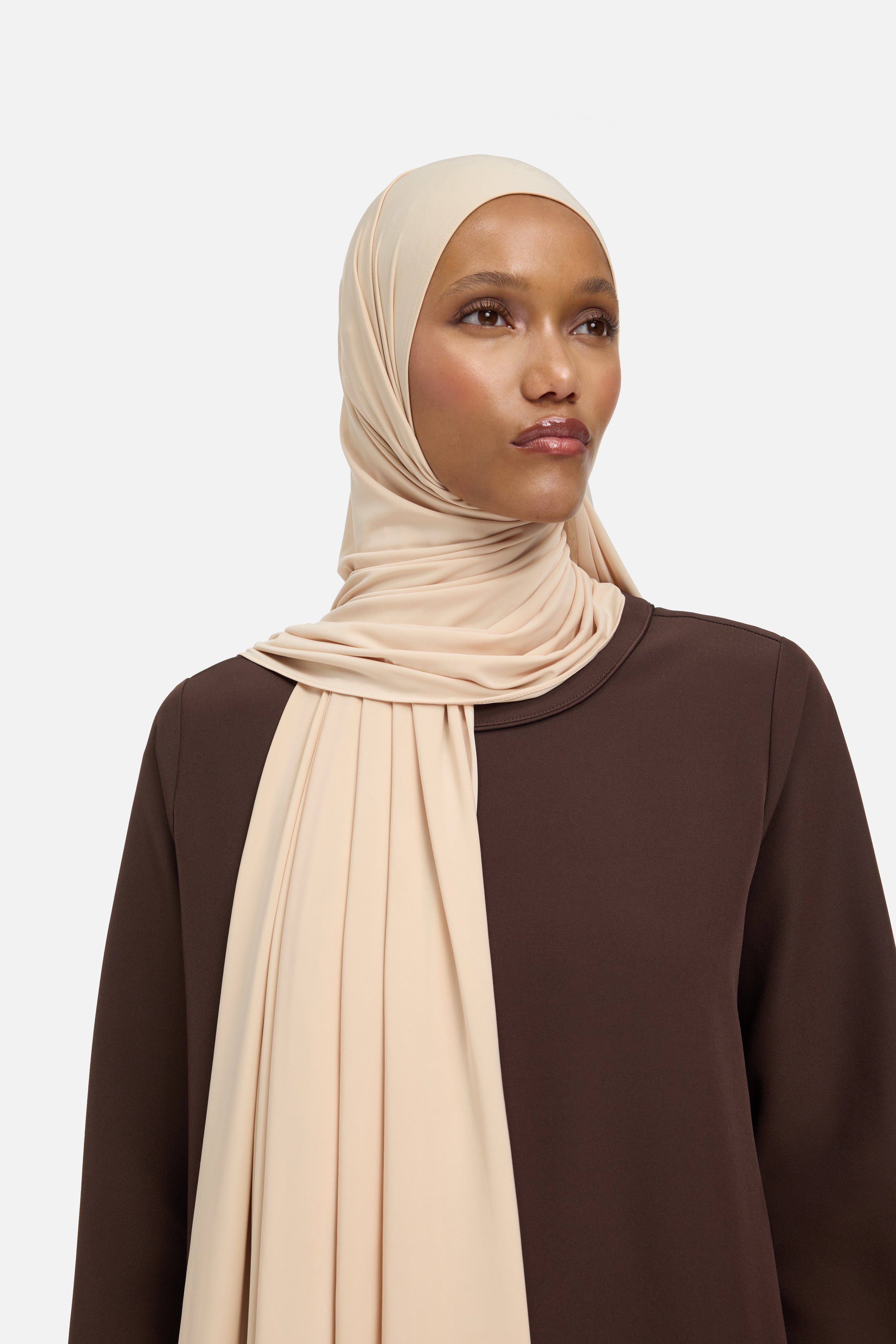 Bamboo Jersey Scarf | Latte