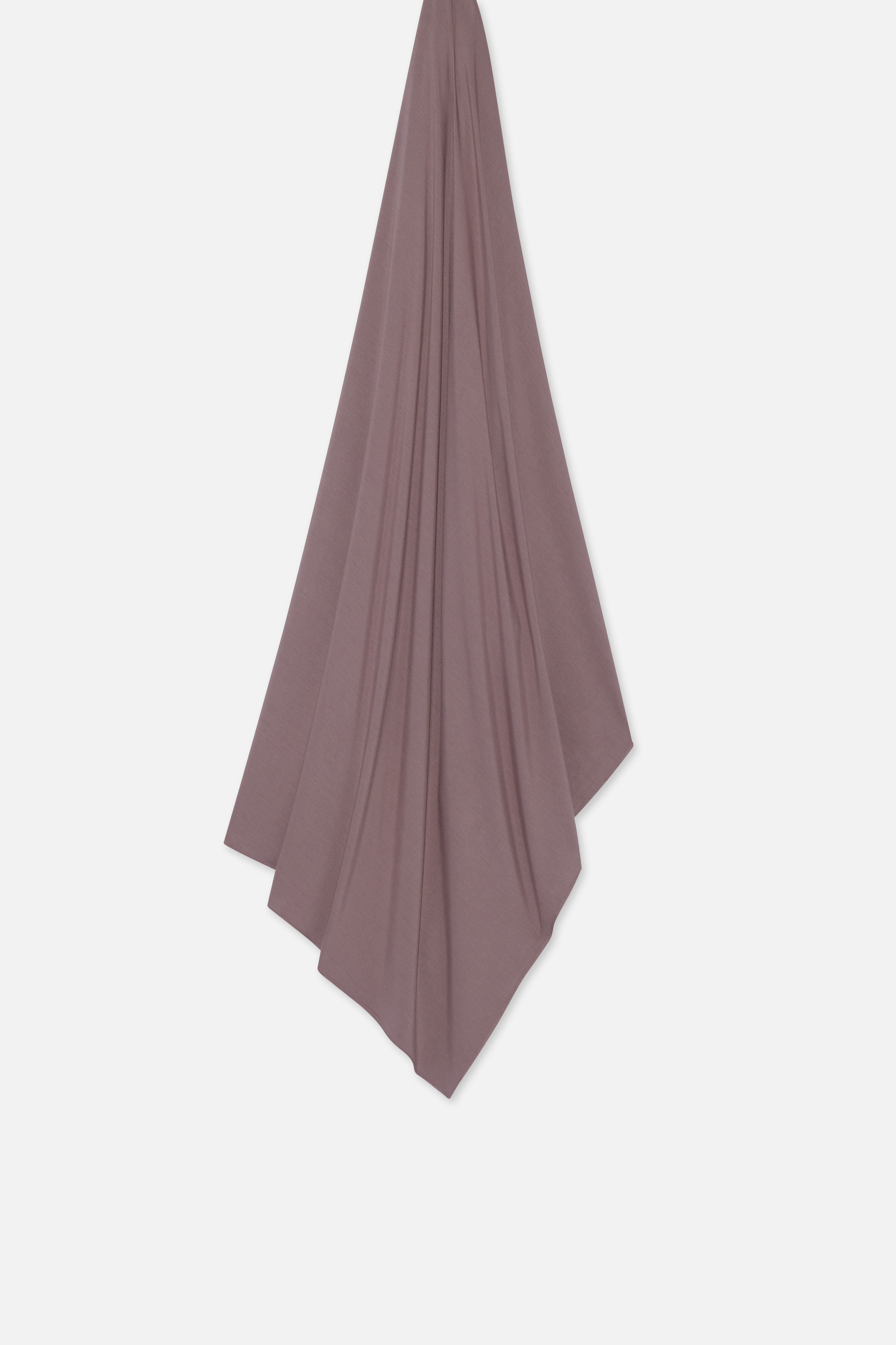 Flat lay purple MERRACHI headscarf