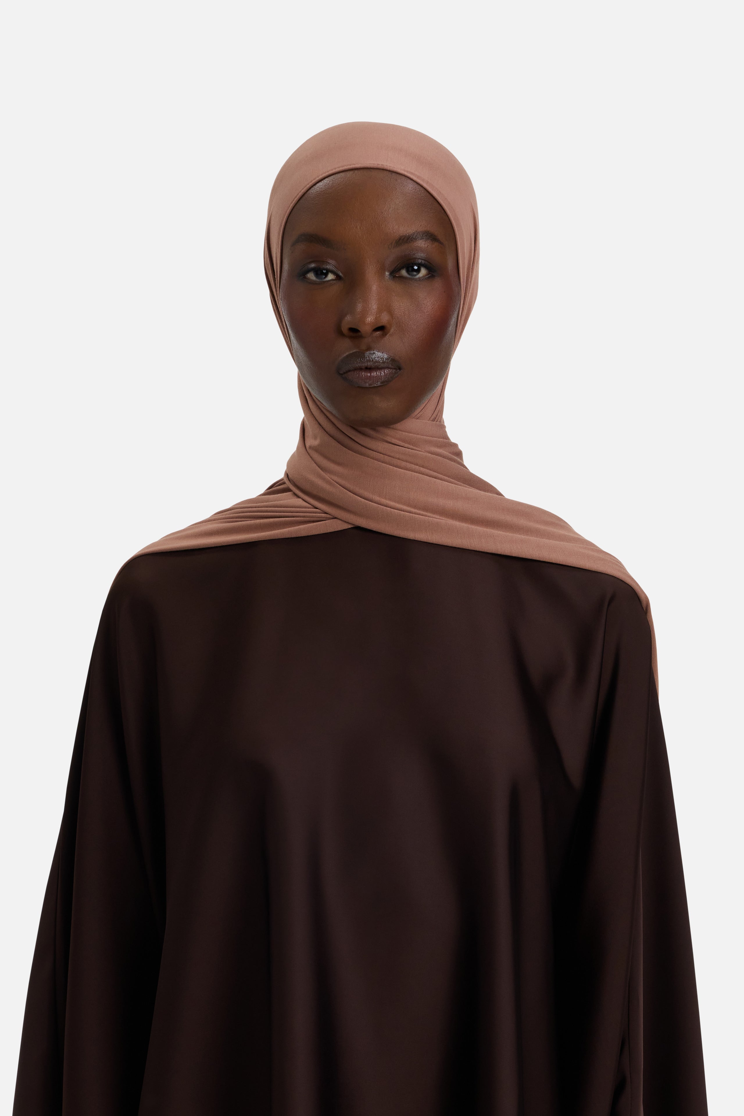 Bamboo Jersey Scarf | Soft Bordeaux