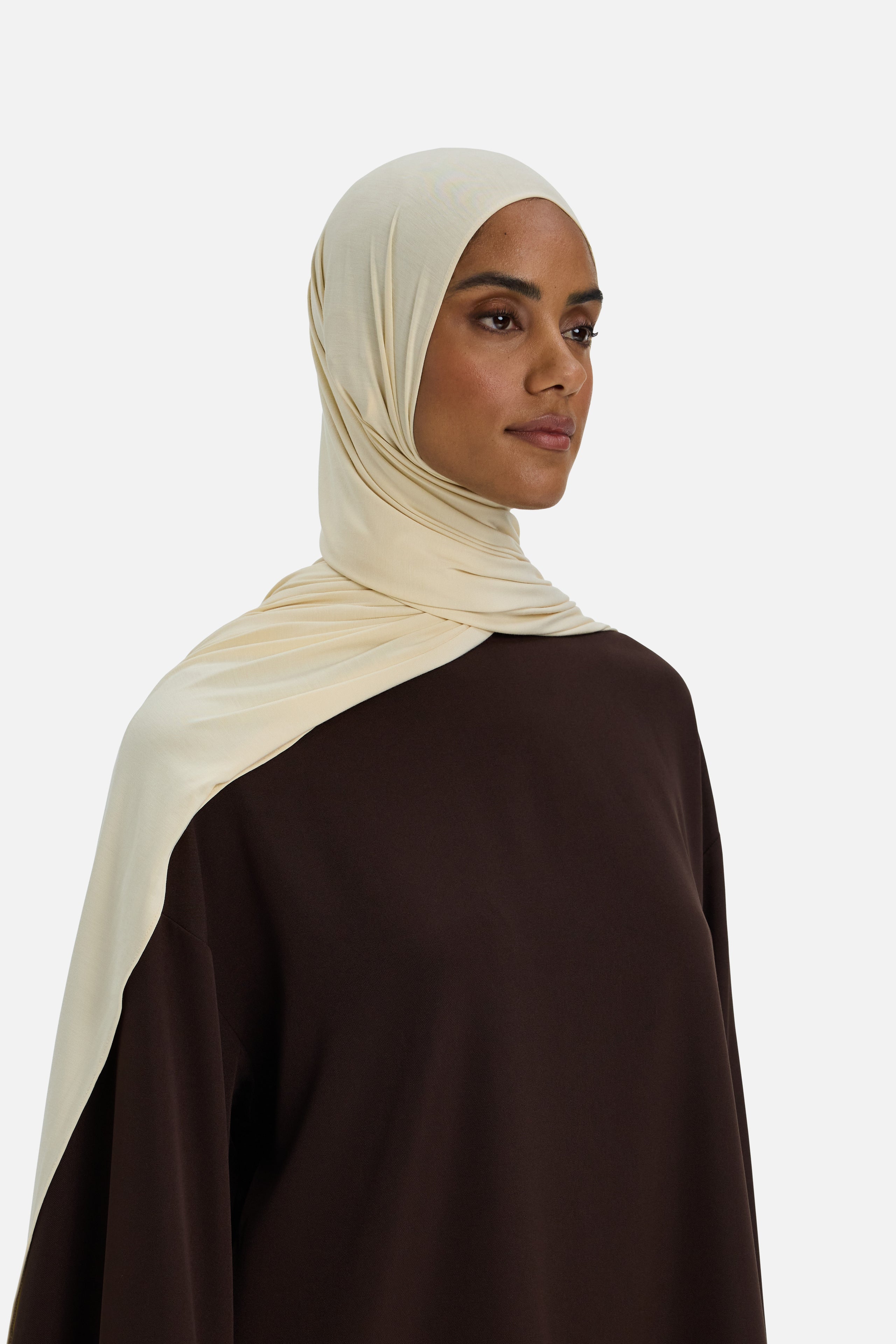 Bamboo Jersey Scarf | Vanilla Dust