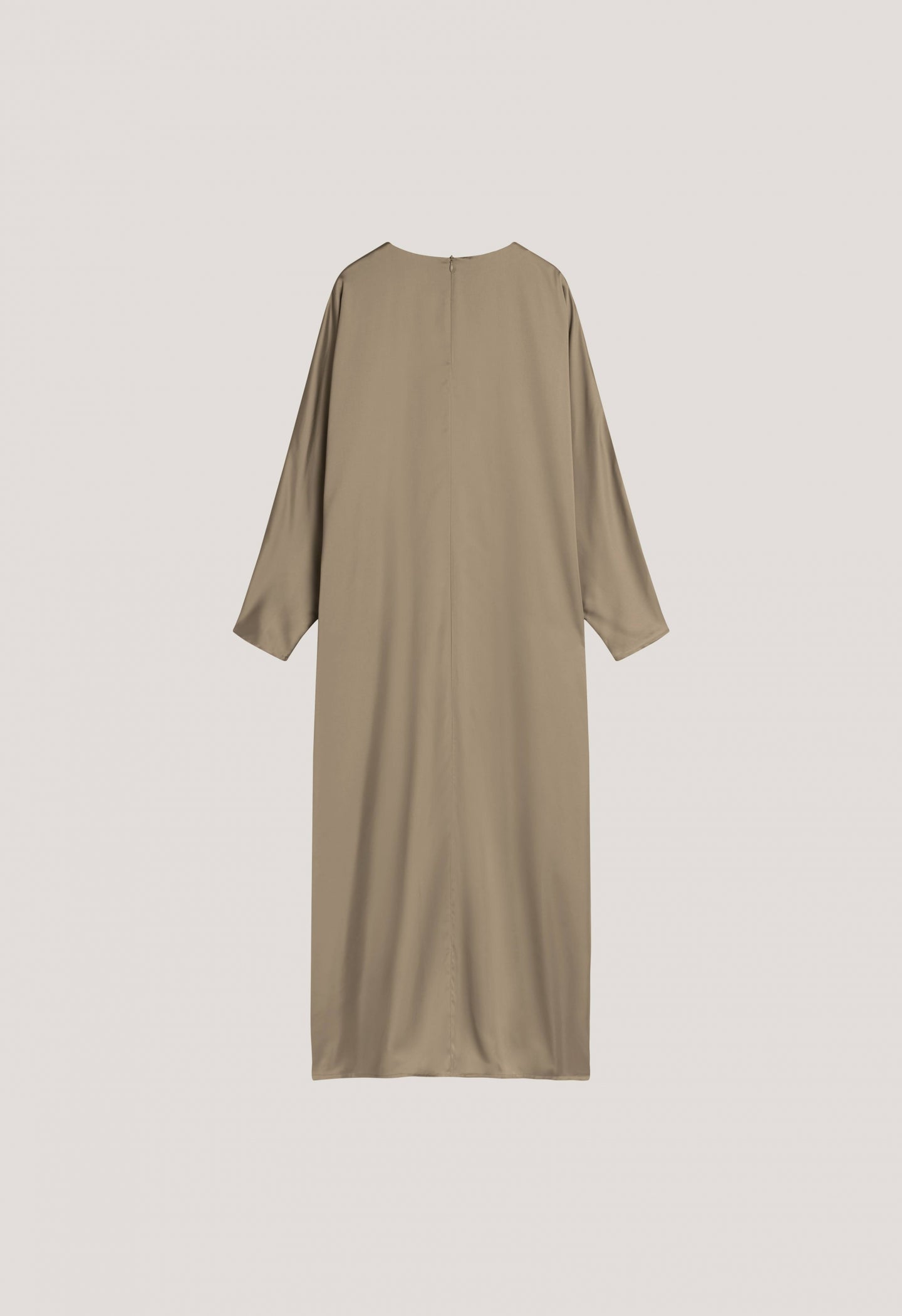 Bat Sleeve Dress | Light Khaki