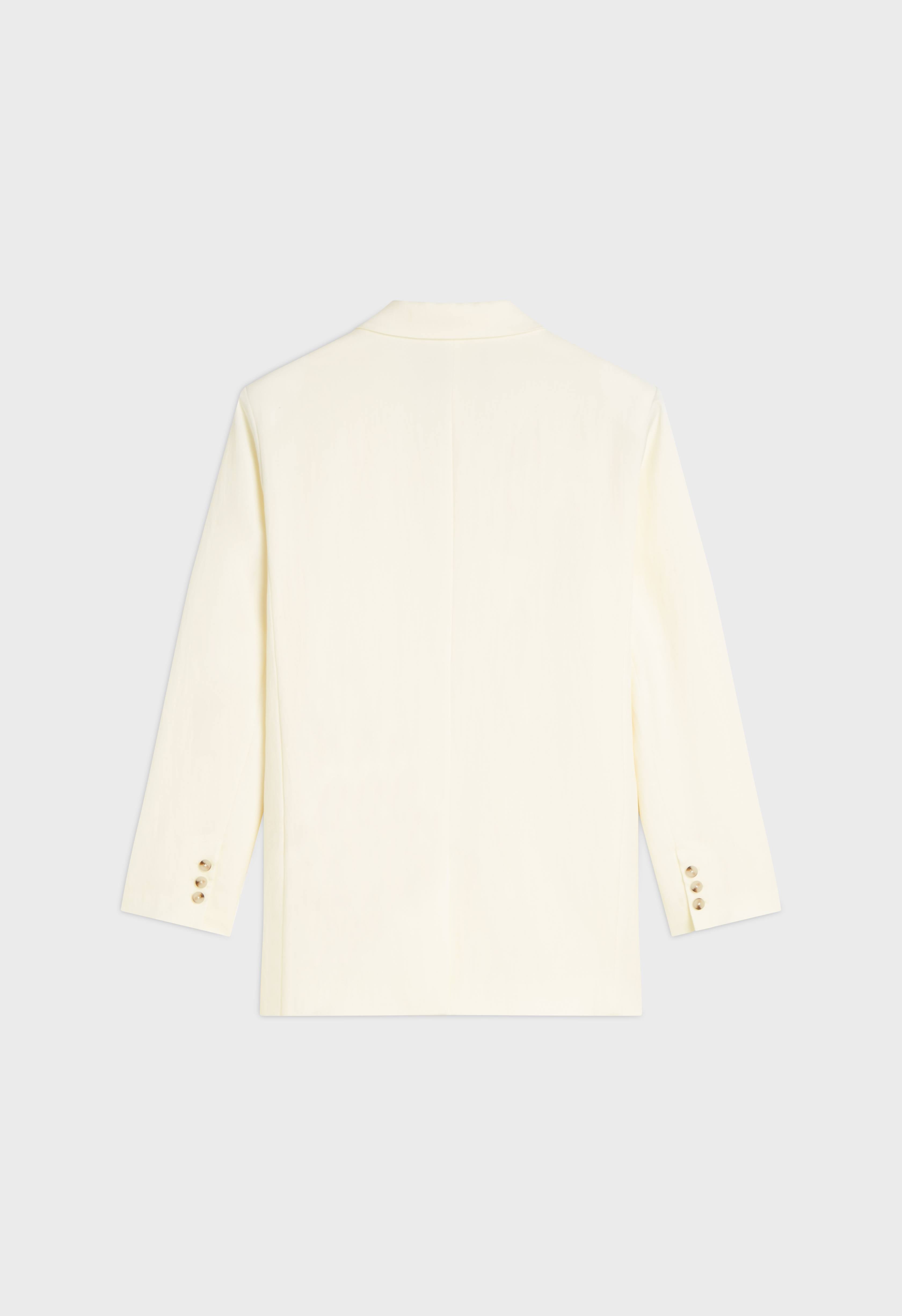 Box Fit Blazer | Off White