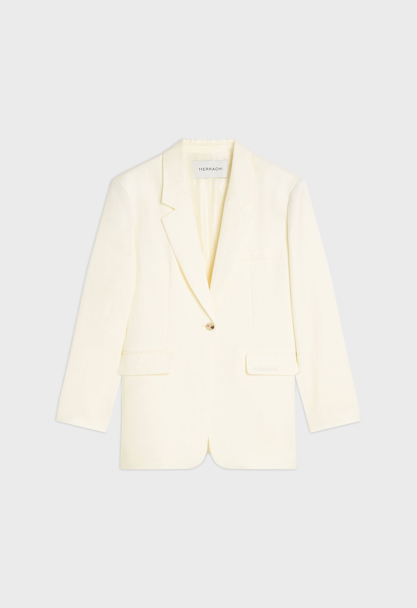 Box Fit Blazer | Off White