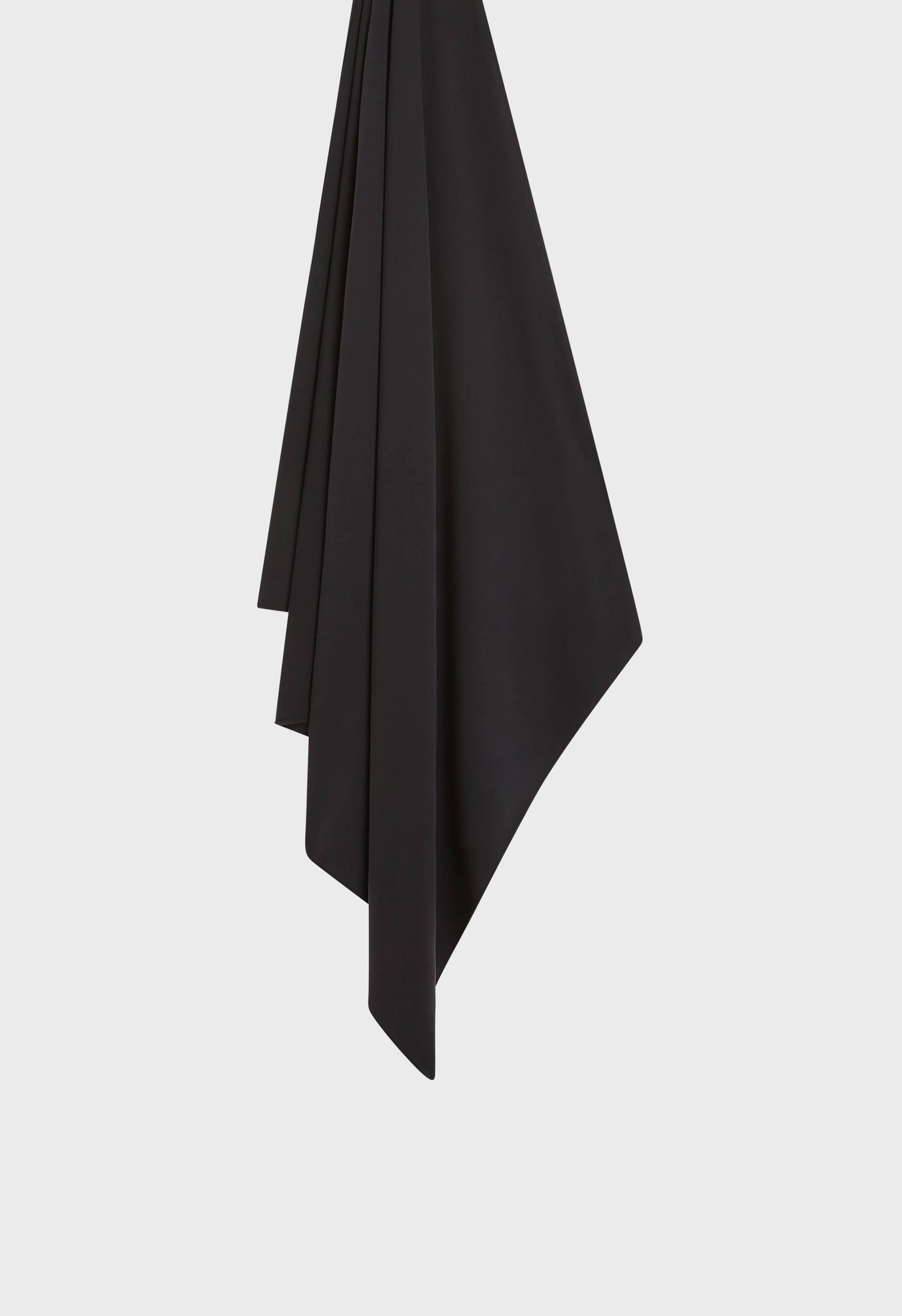 Breathable Jersey Scarf | Black