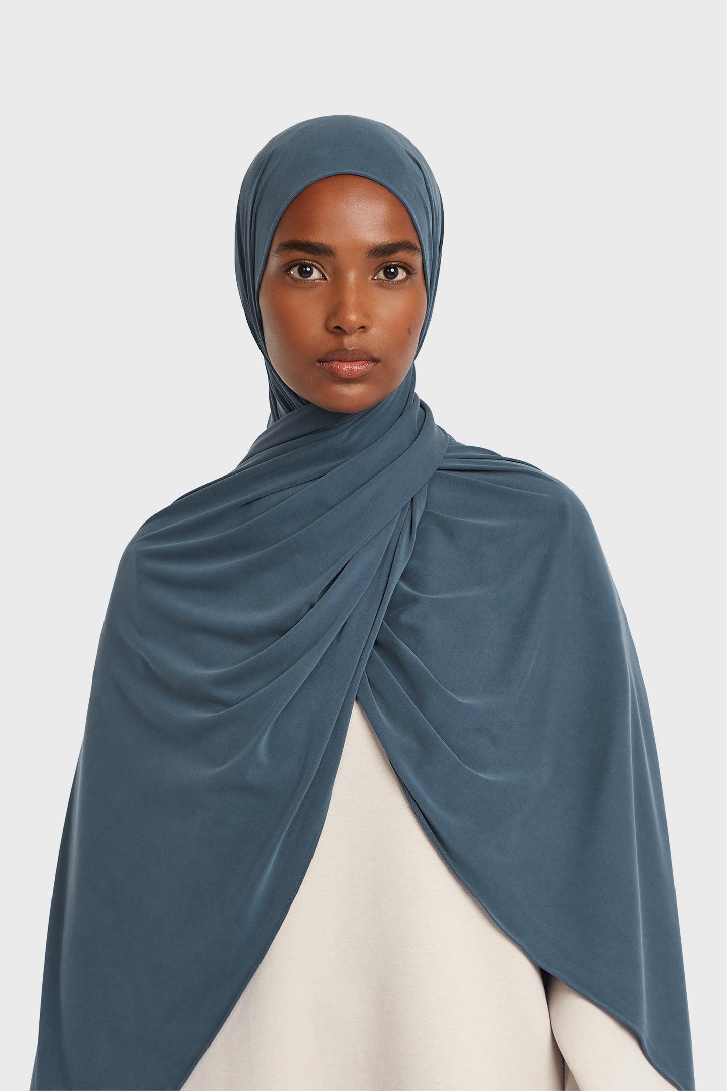 Breathable Jersey Scarf | Blue Sapphire