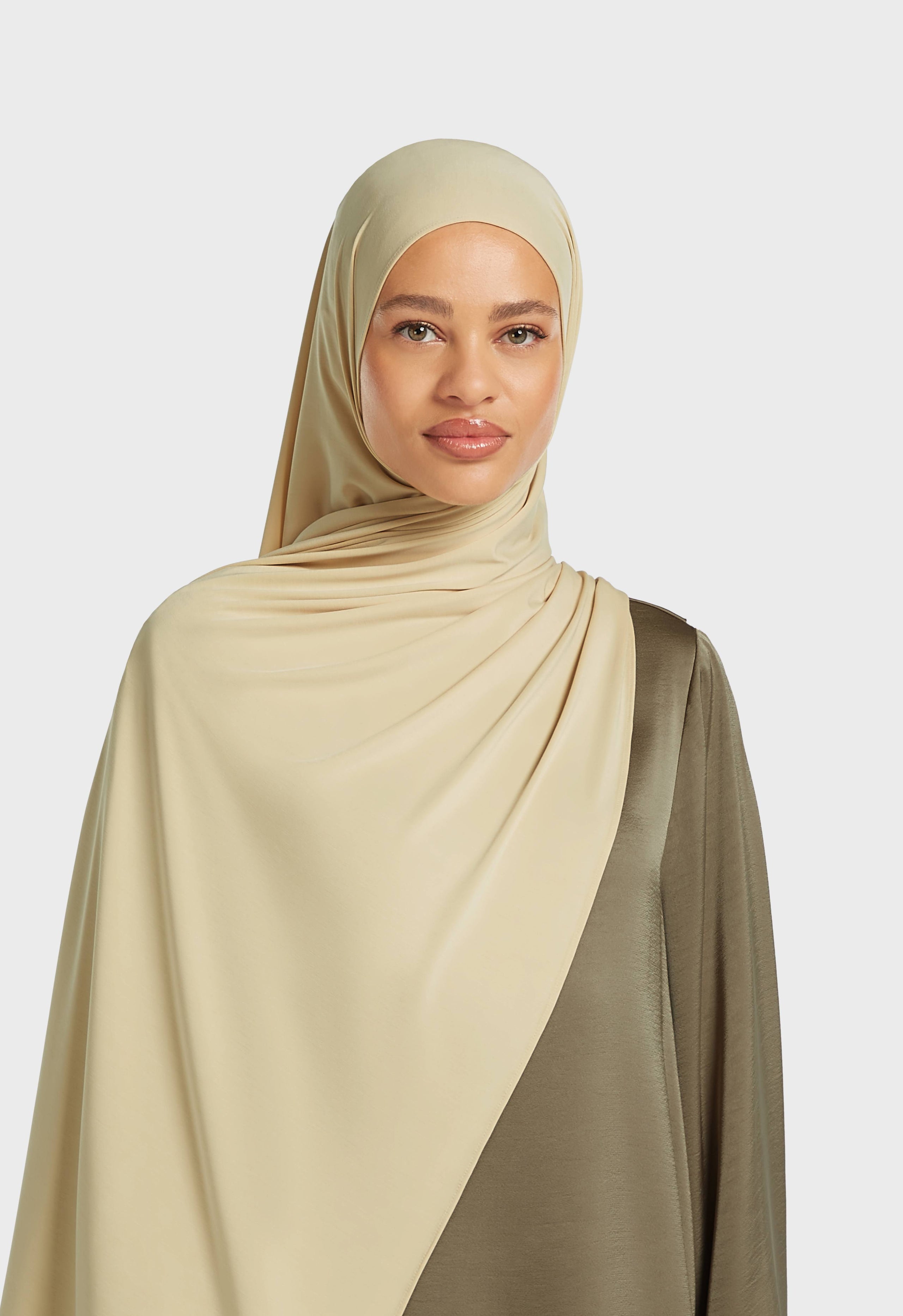 Breathable Jersey Scarf | Brown Rice