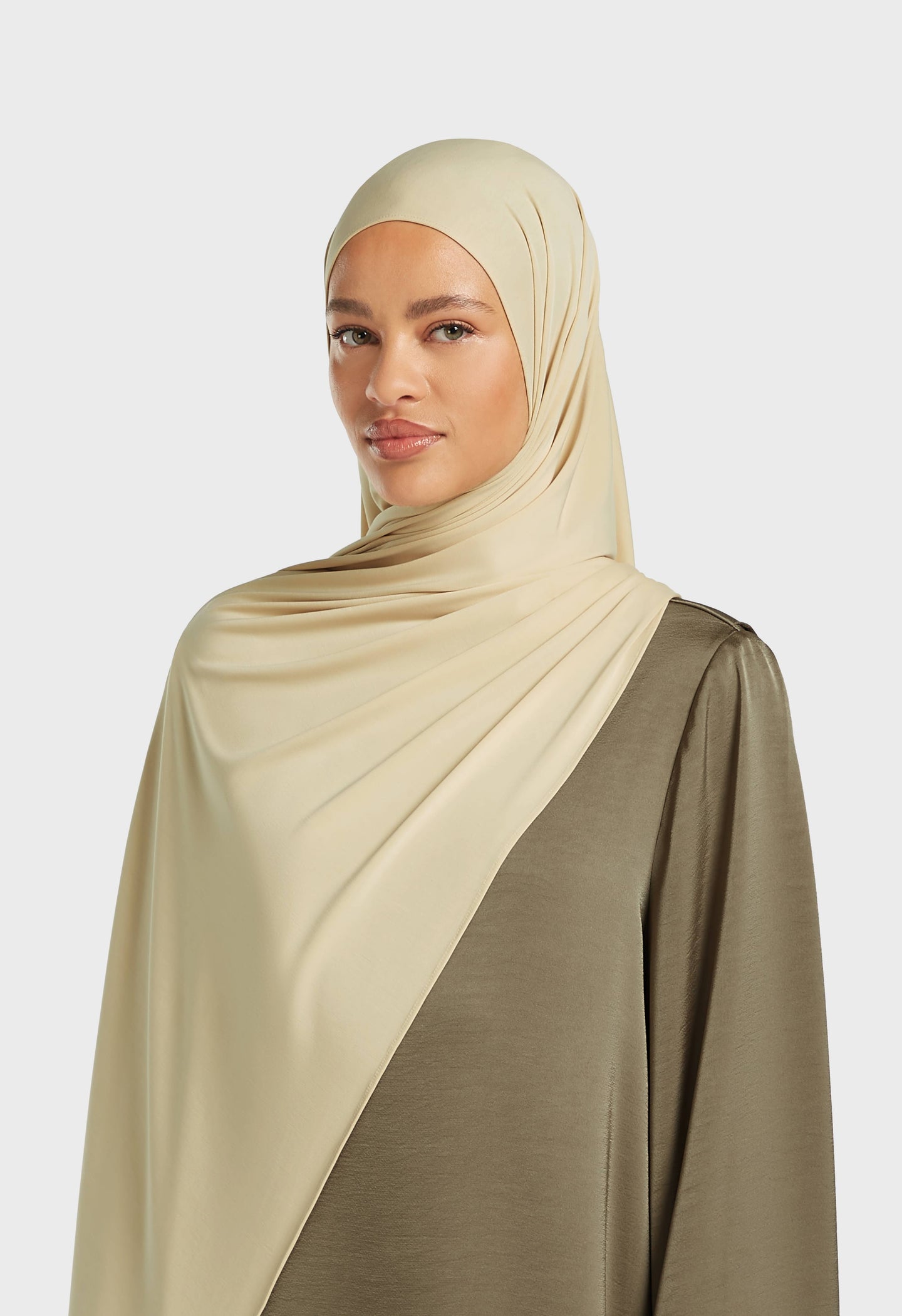 Breathable Jersey Scarf | Brown Rice