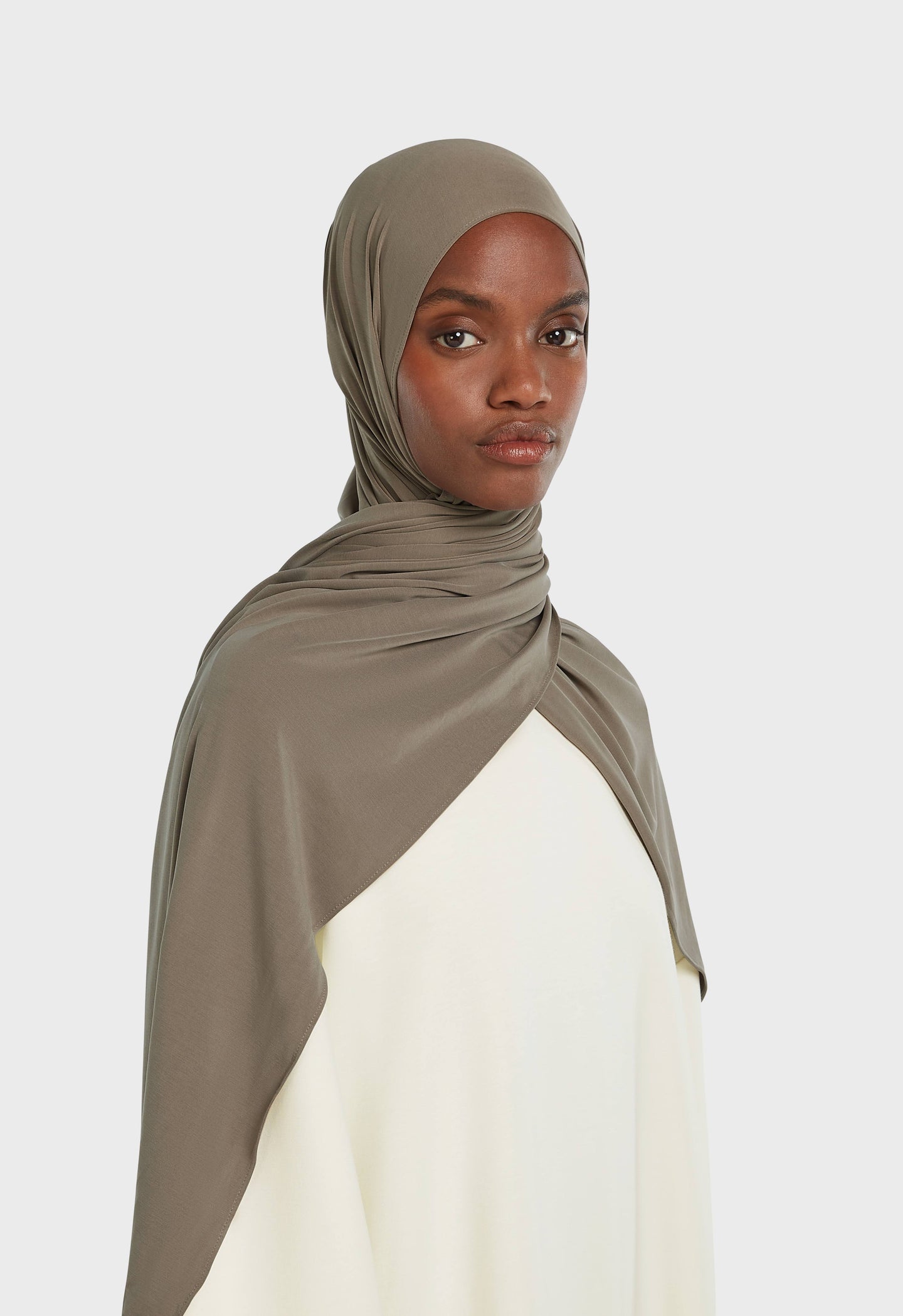 Breathable Jersey Scarf | Desert Brown