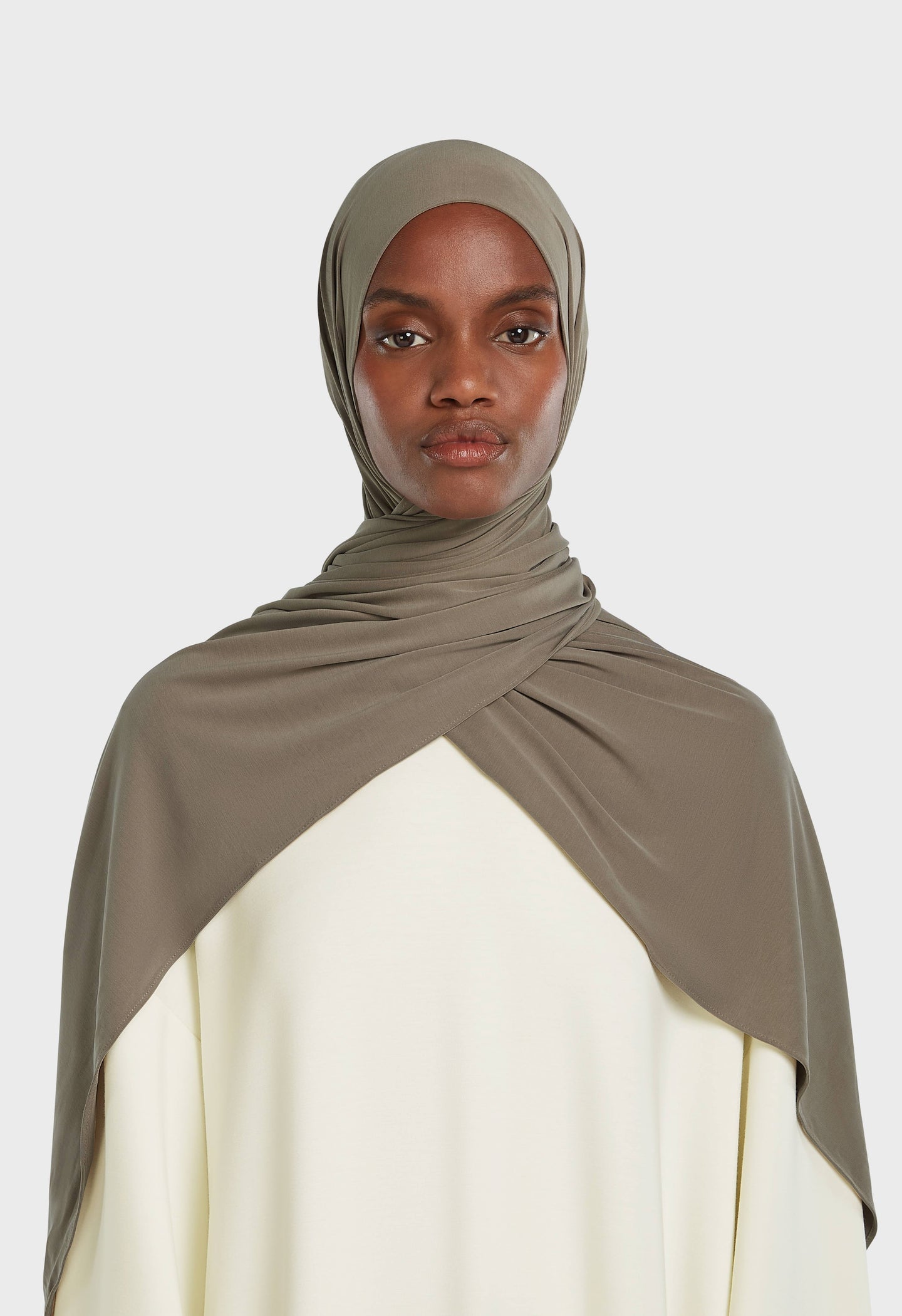 Breathable Jersey Scarf | Desert Brown