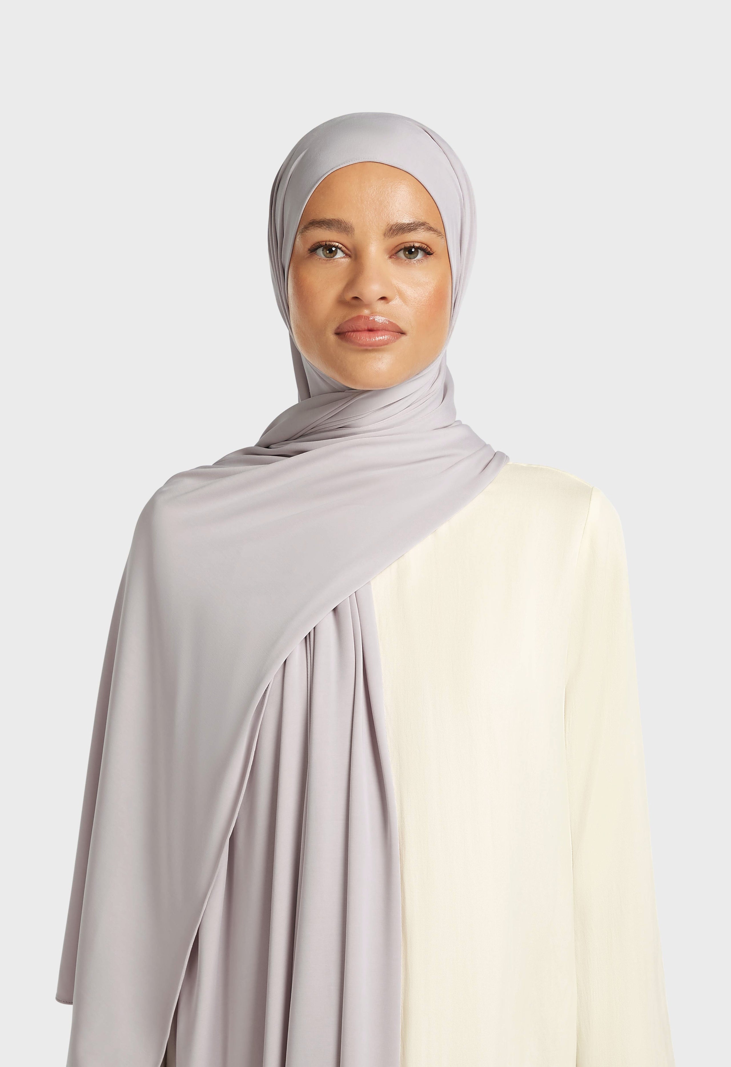 Breathable Jersey Scarf | Lilac Marble