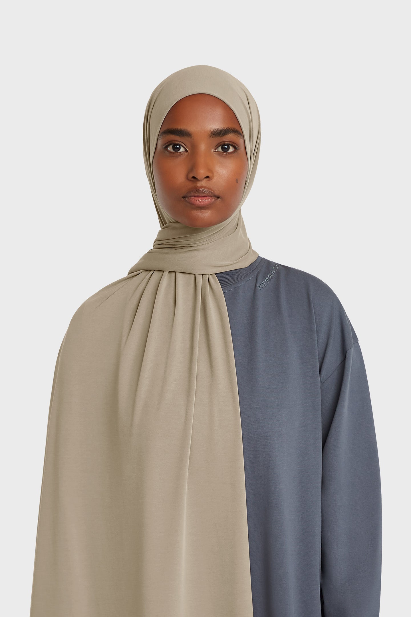 Breathable Jersey Scarf | Mink