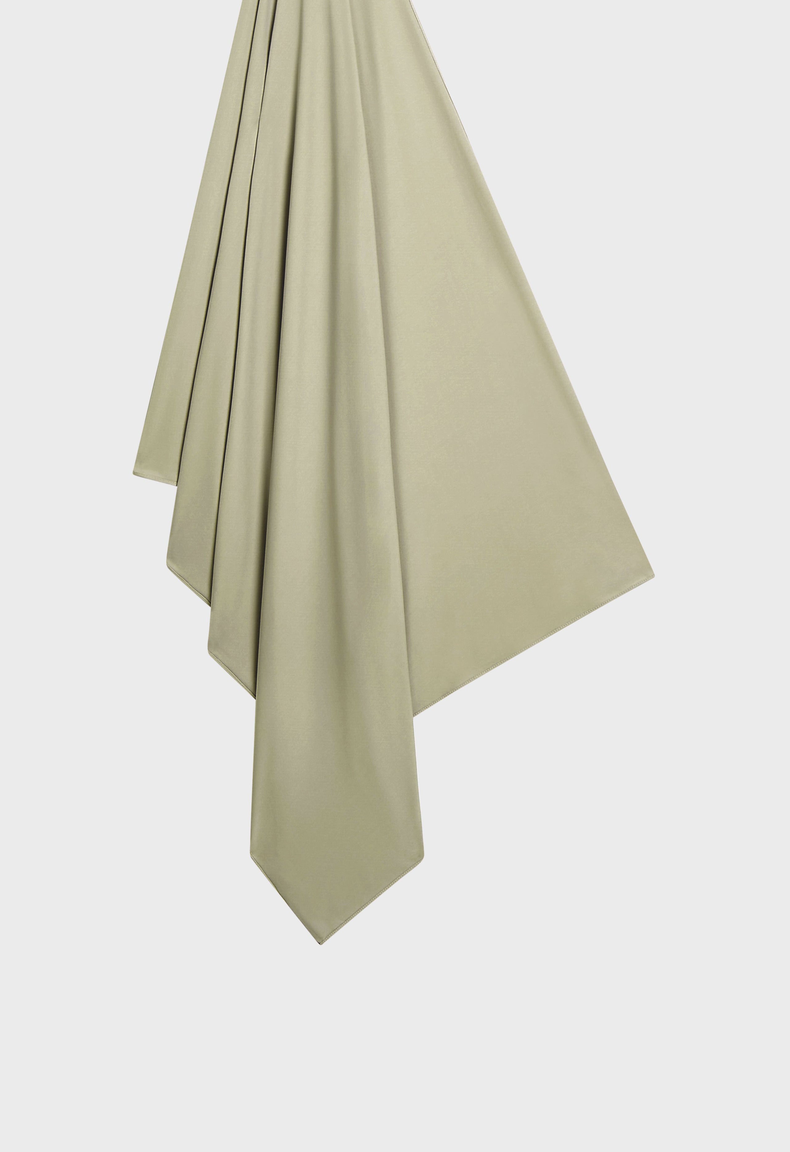 Breathable Jersey Scarf | Moss Gray