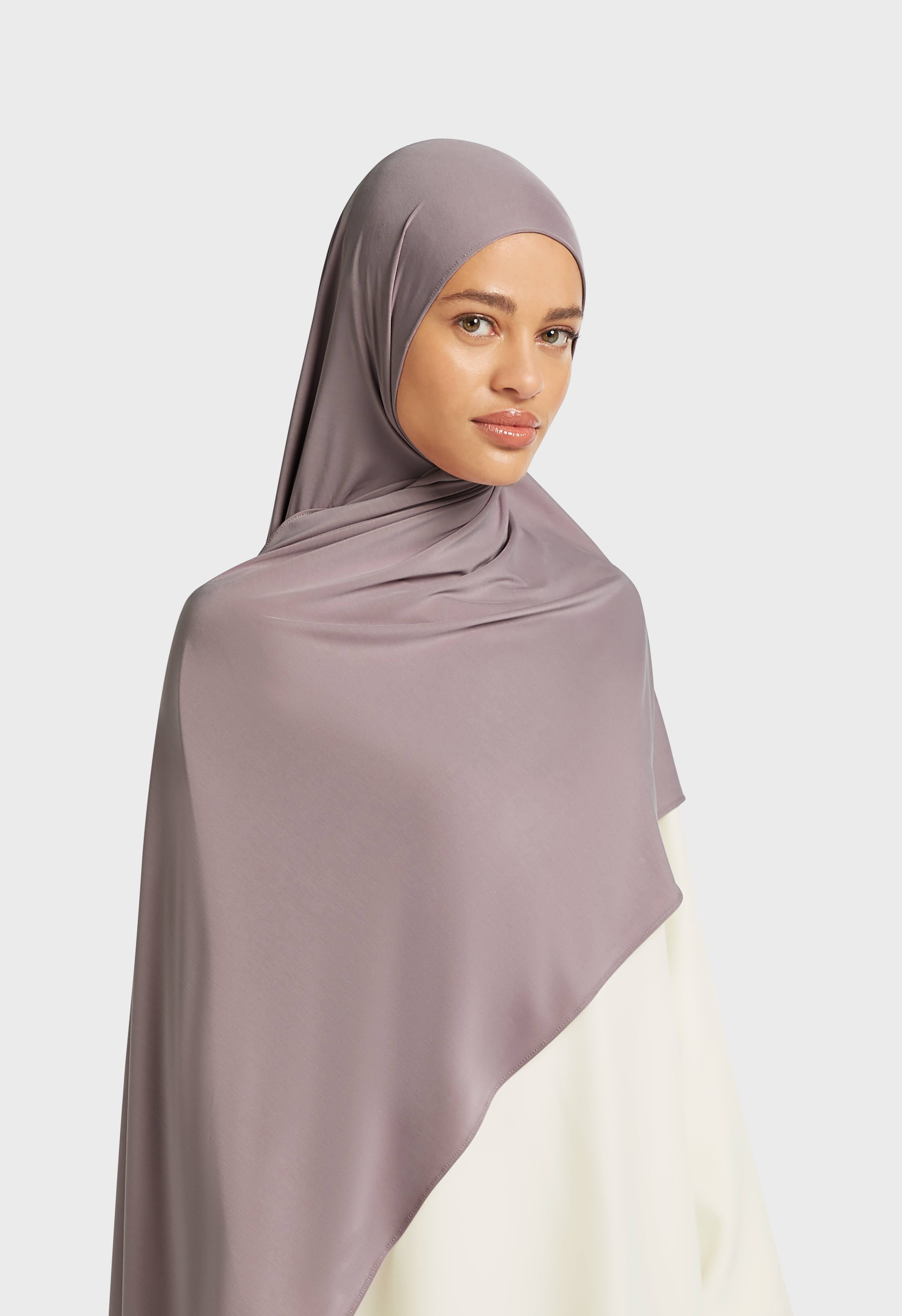 Breathable Jersey Scarf | Purple Fog