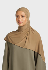 Breathable Jersey Scarf | Khaki