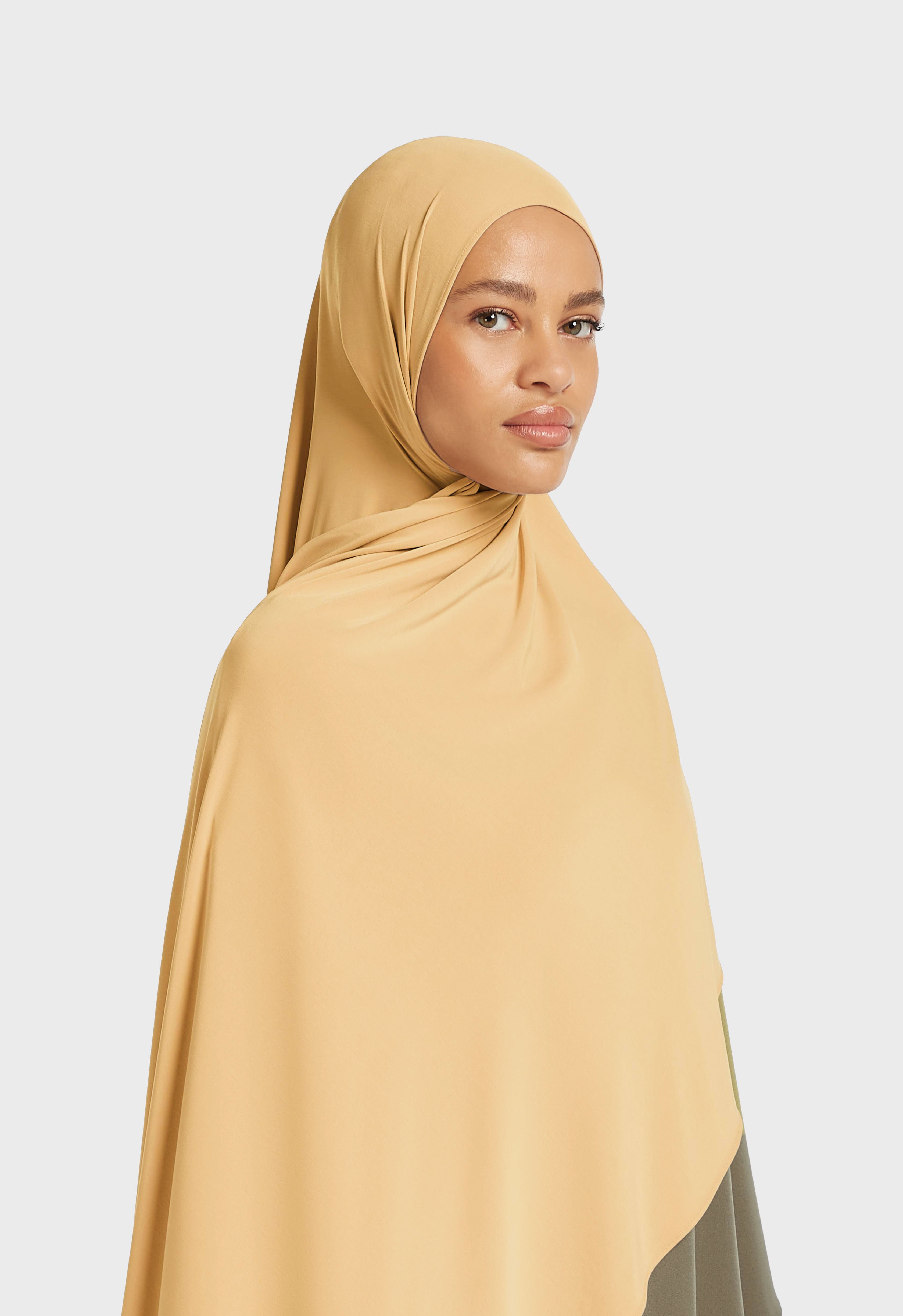 Breathable Jersey Scarf | Straw