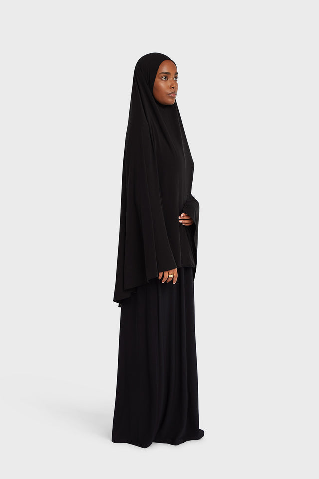 Breathable Khimaar | Black