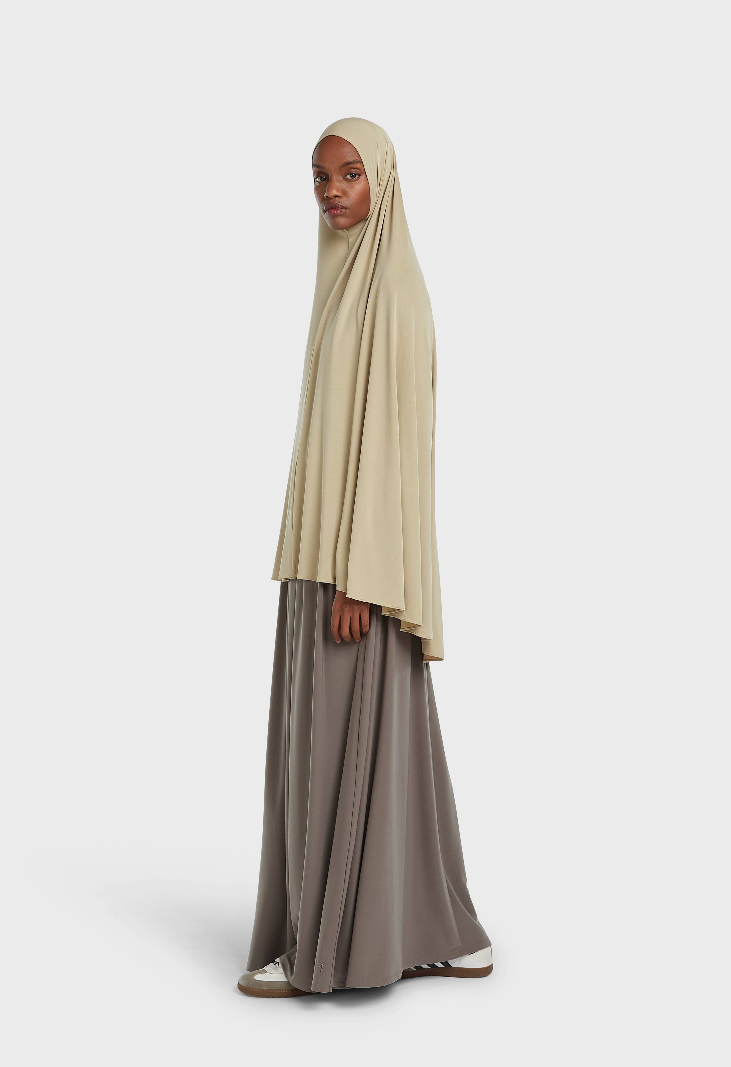 Breathable Khimaar | Dark Moss