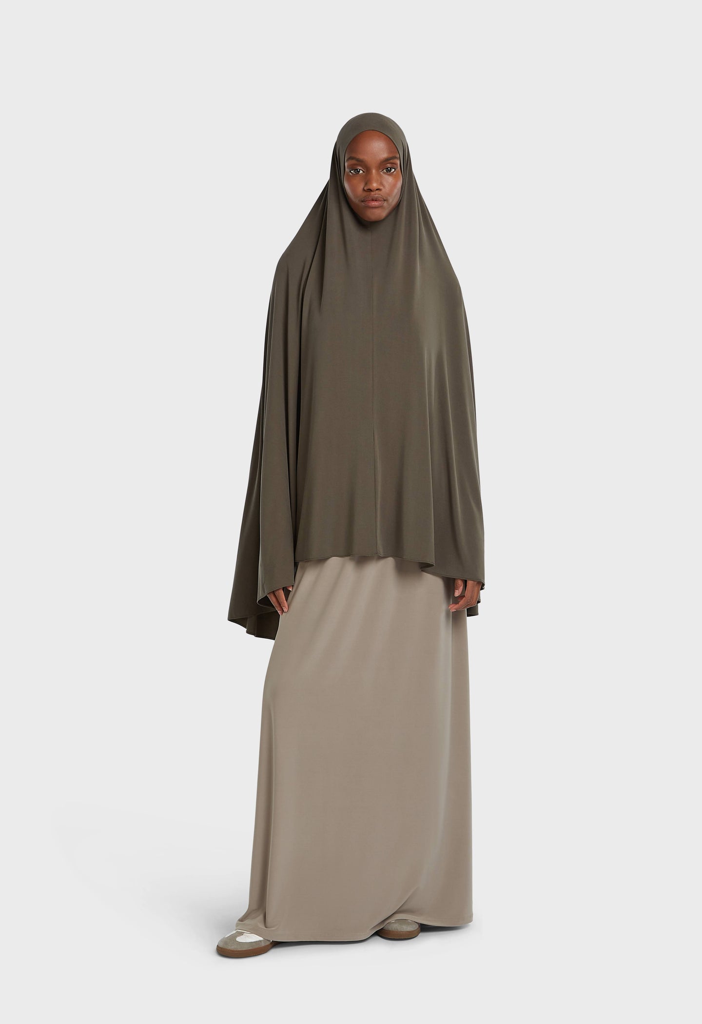 Breathable Khimaar | Deep Brown