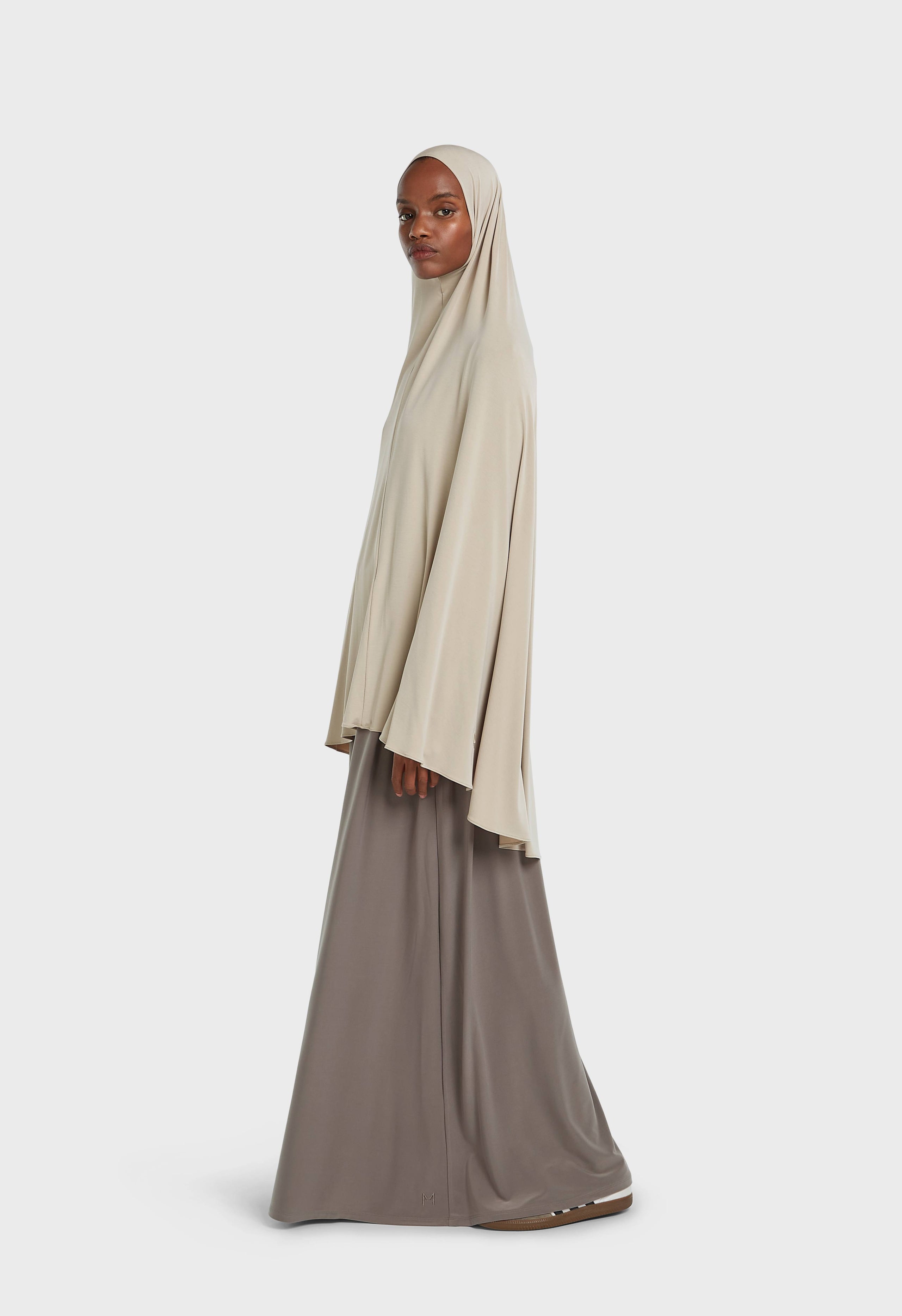 Breathable Khimaar | Dusty Bone