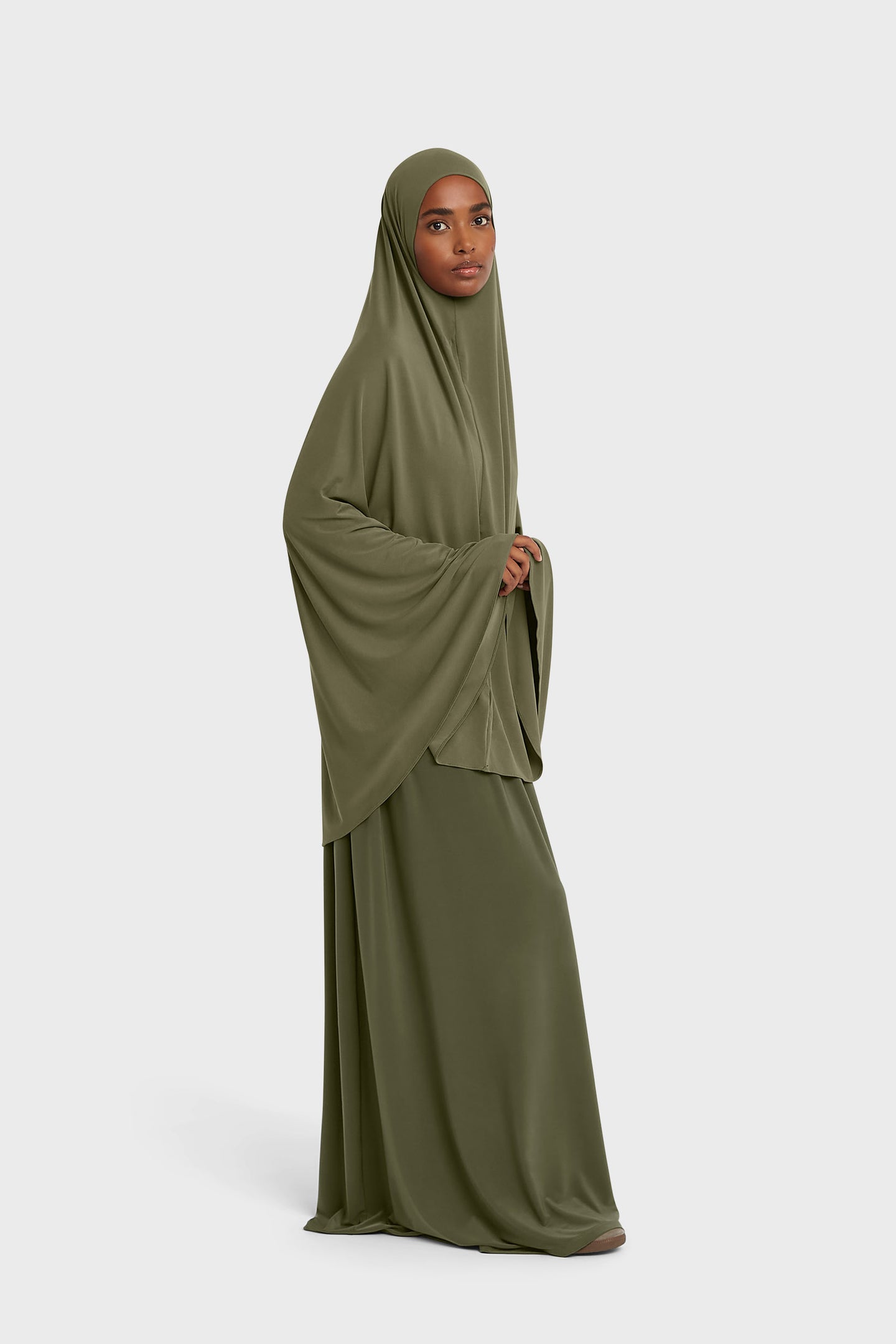 Breathable Khimaar | Dusty Olive