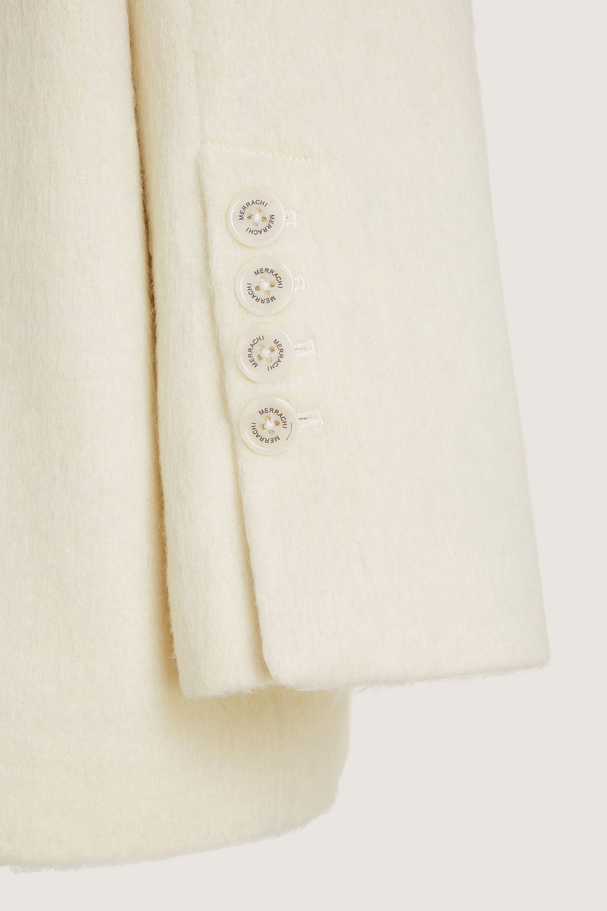 Brushed Coat Blazer | Off White