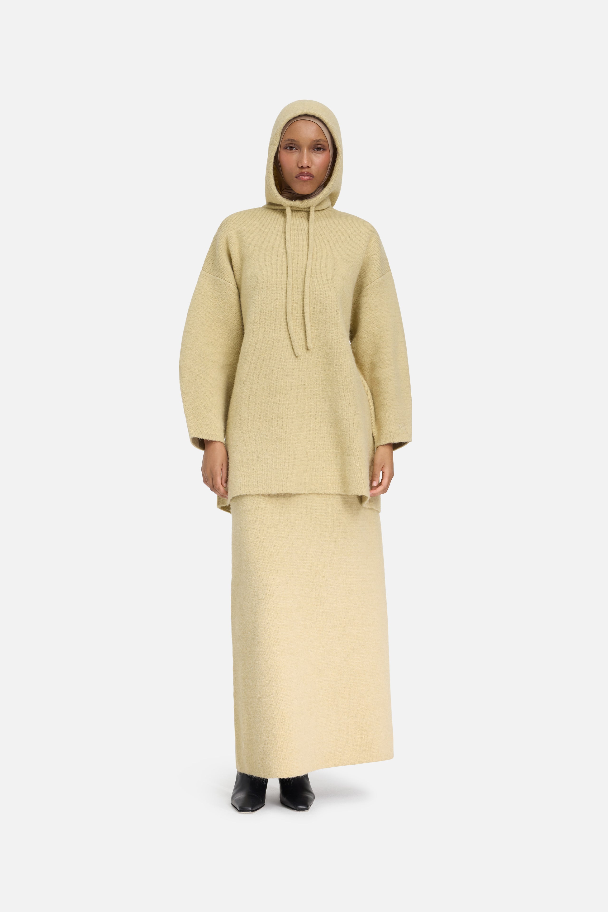 Brushed Knit Balaclava | Desert Clay