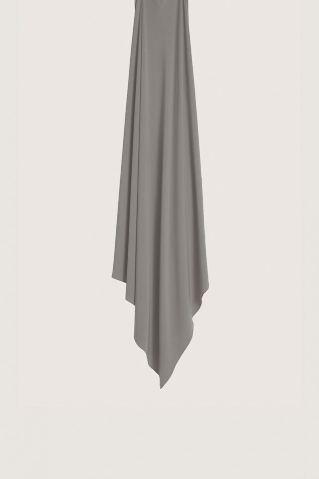 Breathable Jersey Scarf | Carbon Grey