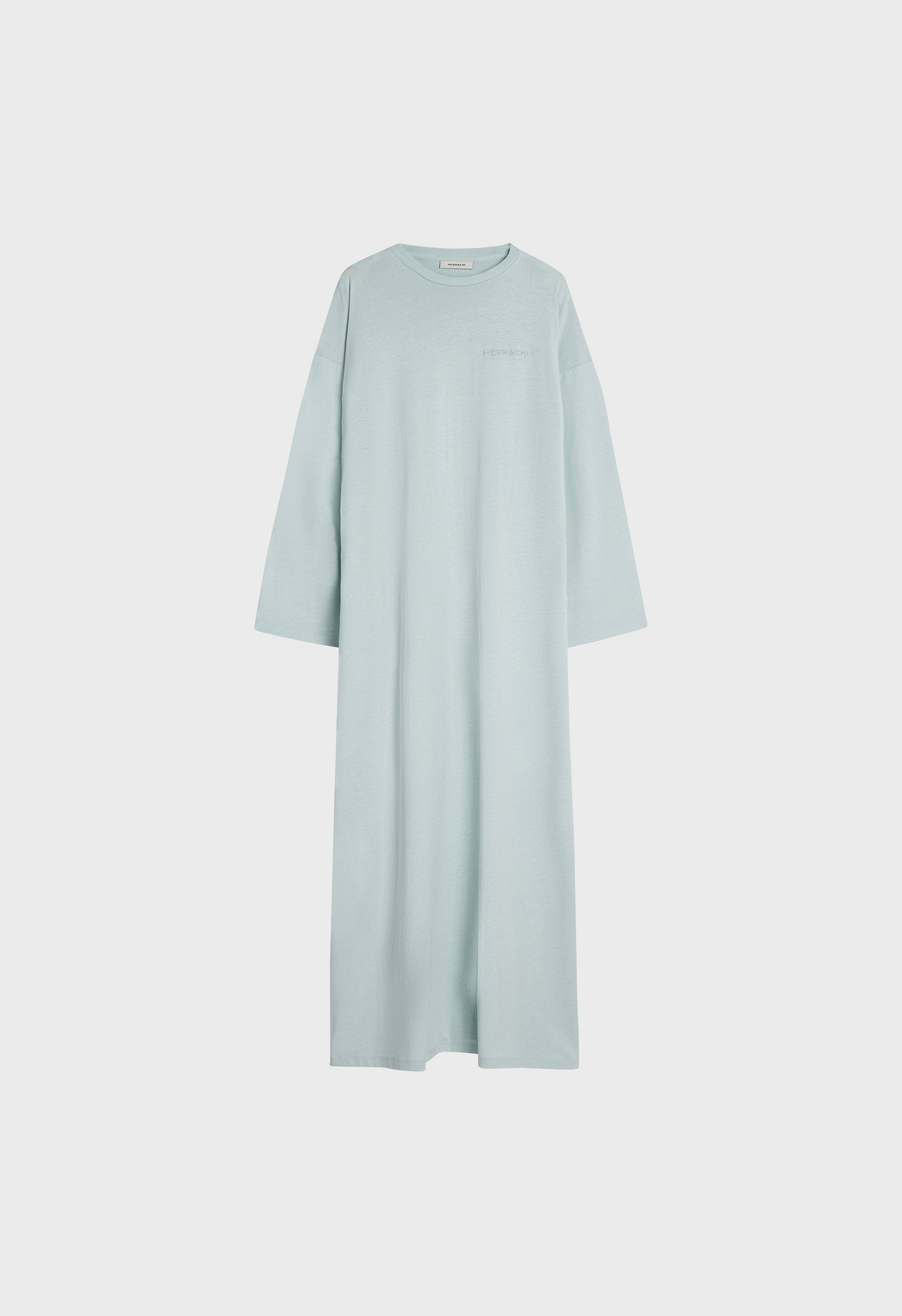 Cotton Tee Dress | Light Blue