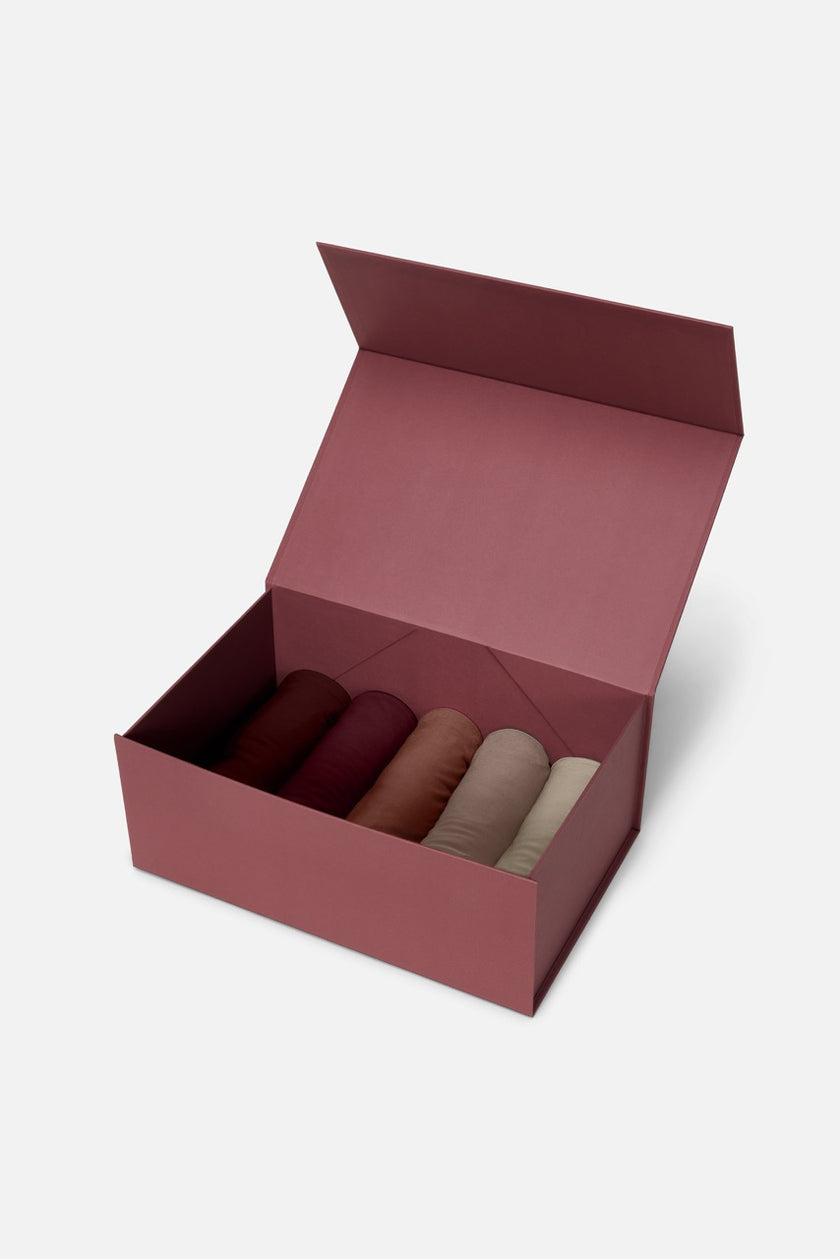 Cherry Scarf Gift Box | Multi Color