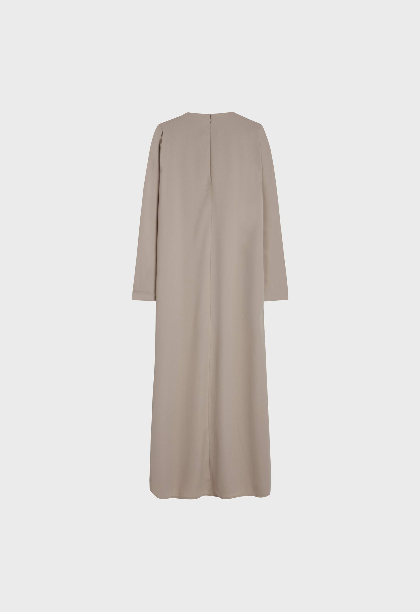 Dull Satin Dress | Cashmere