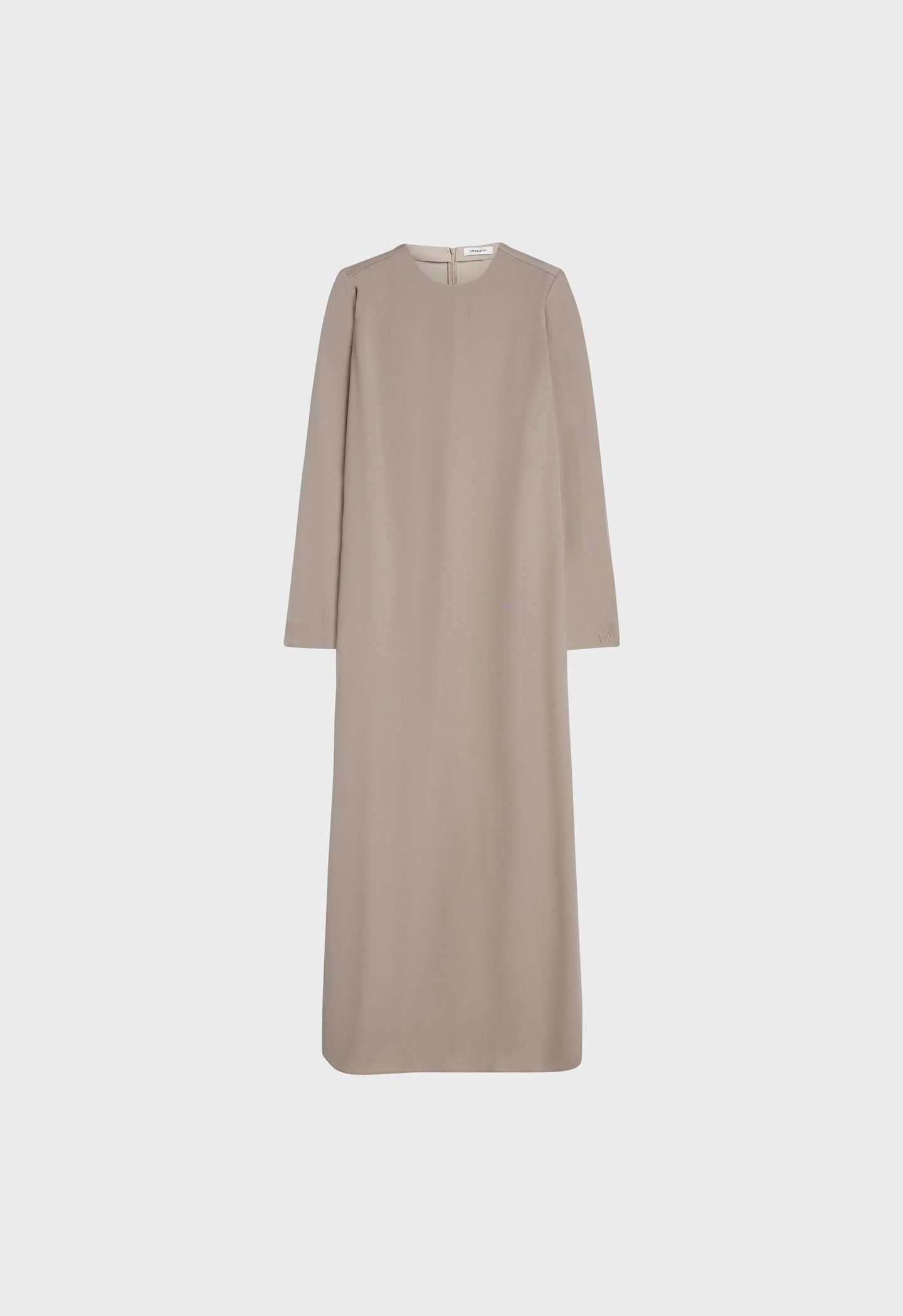 Dull Satin Dress | Cashmere