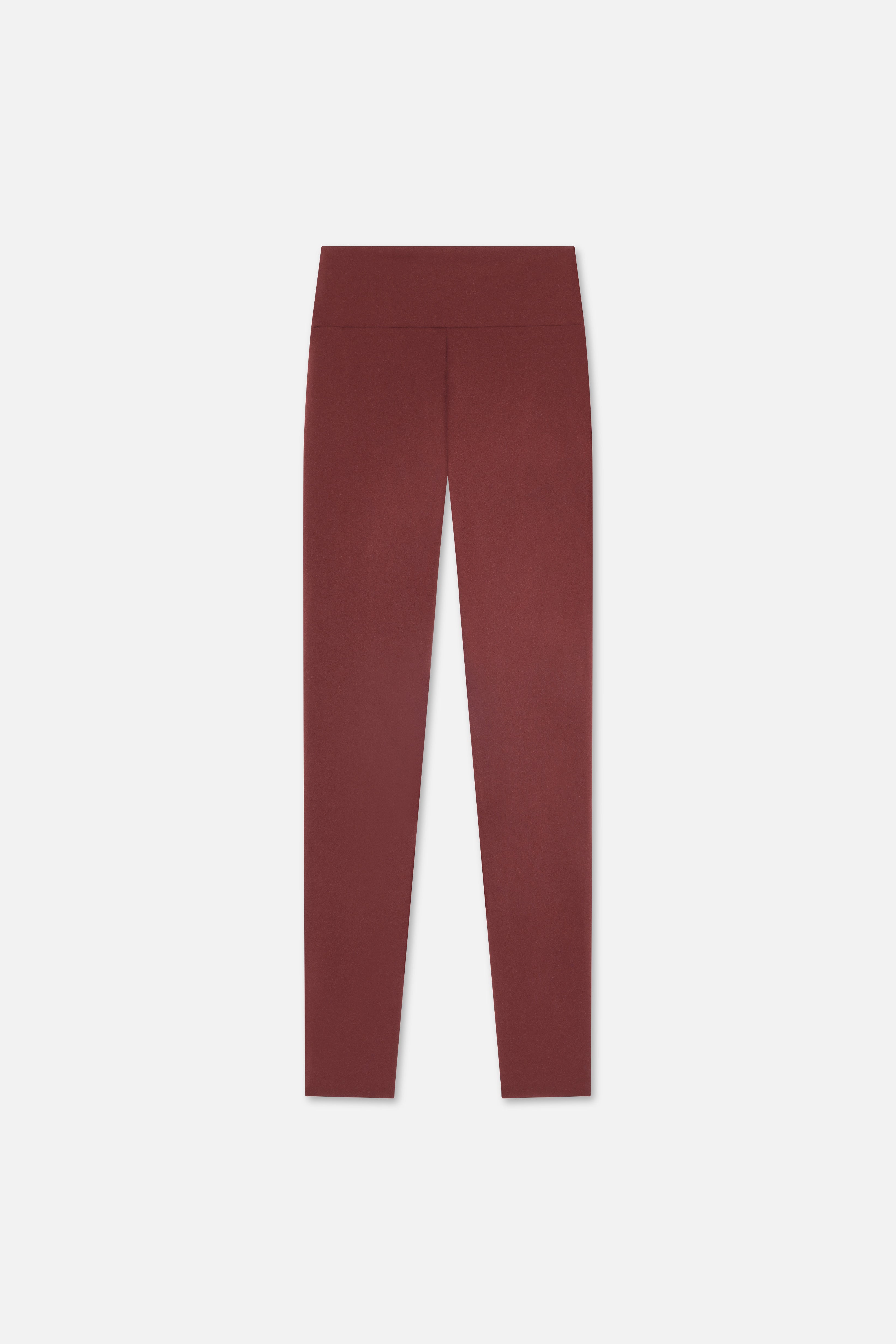 Essential Legging | Dark Cherry