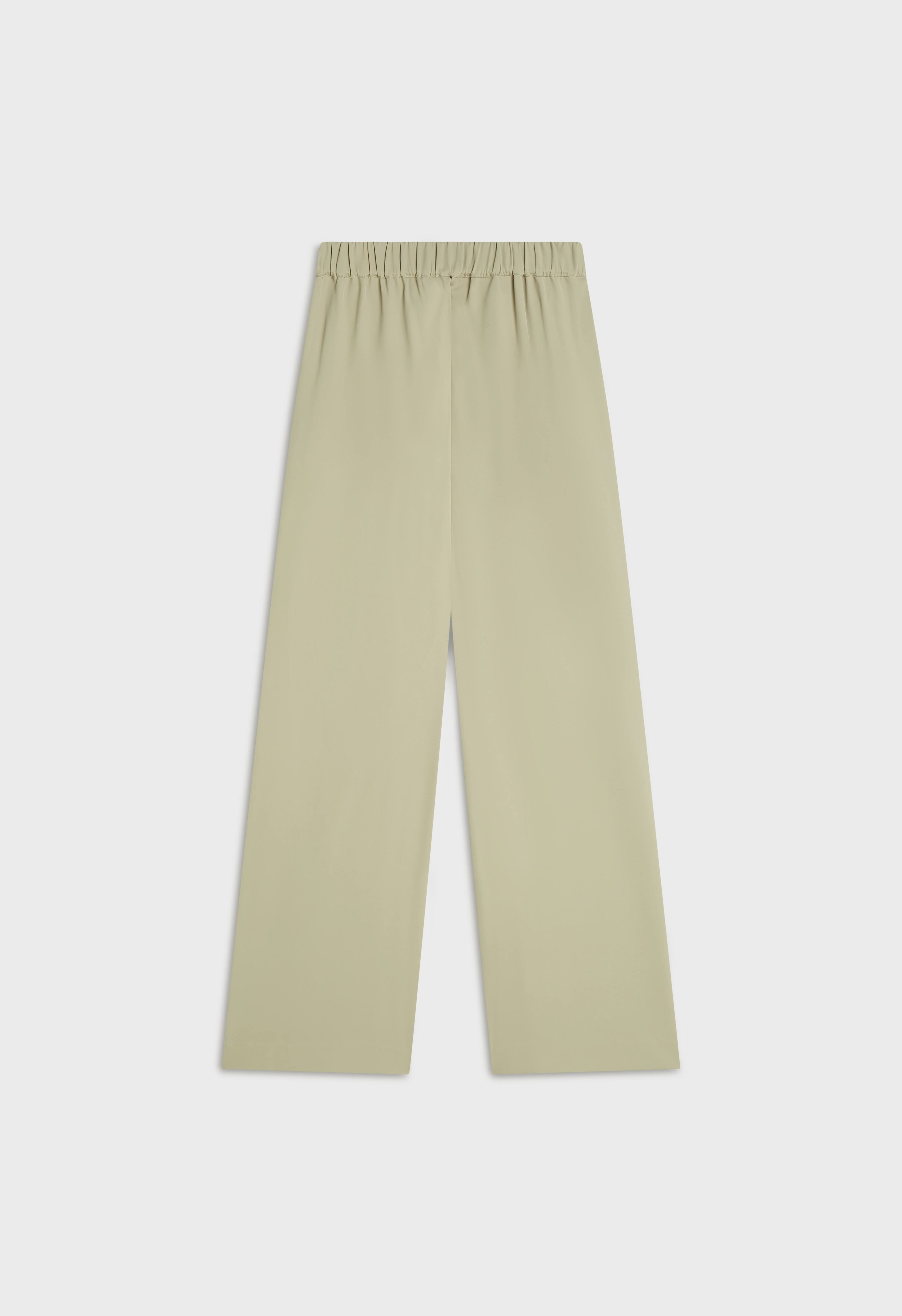 Elasticated Waist Taillored Pants | Dry Basil