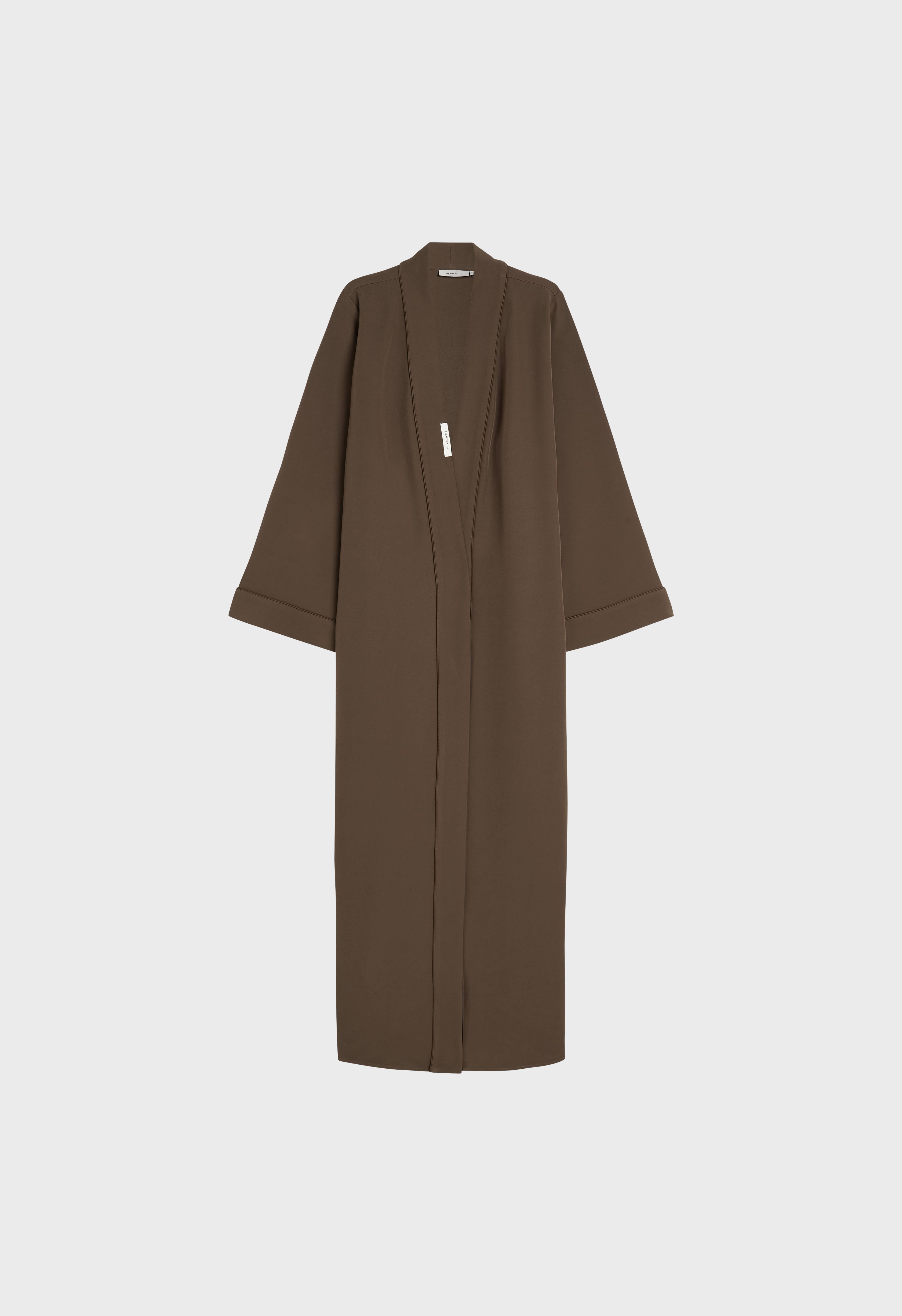 Essential Abaya | Deep Brown