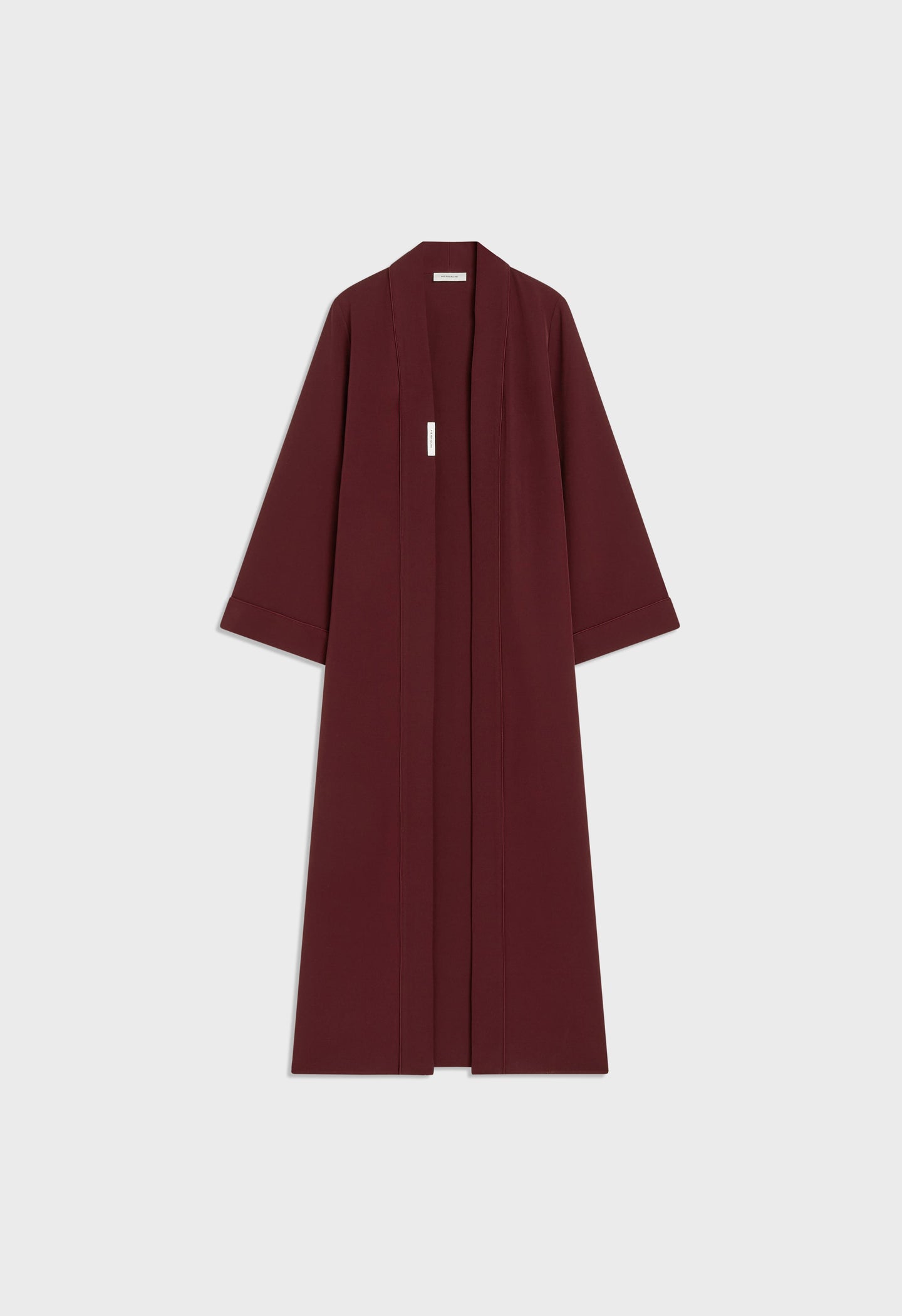 Essential Abaya  Short | Burgundy